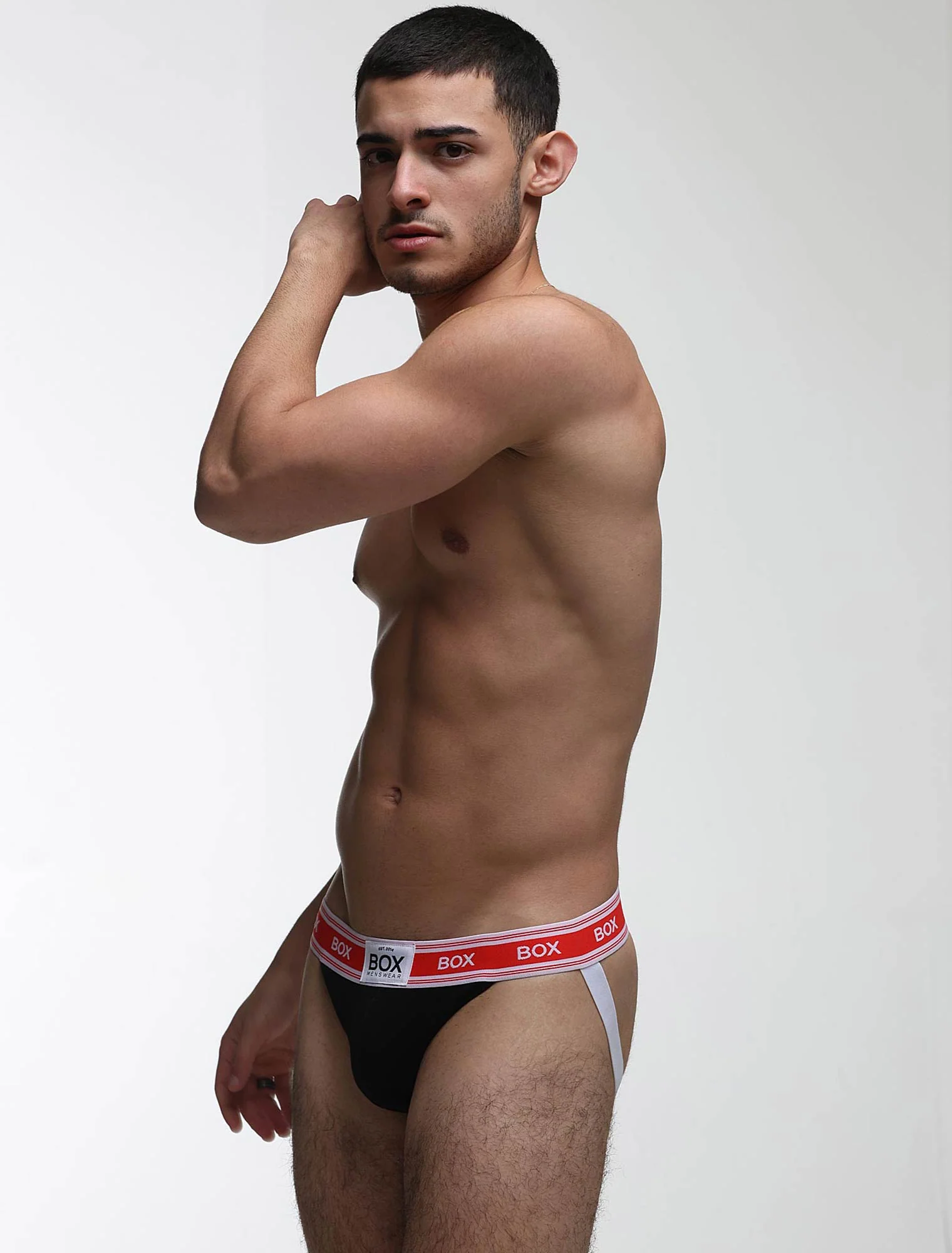 '90s Knit Jockstrap - Jaguar Black - Image 6