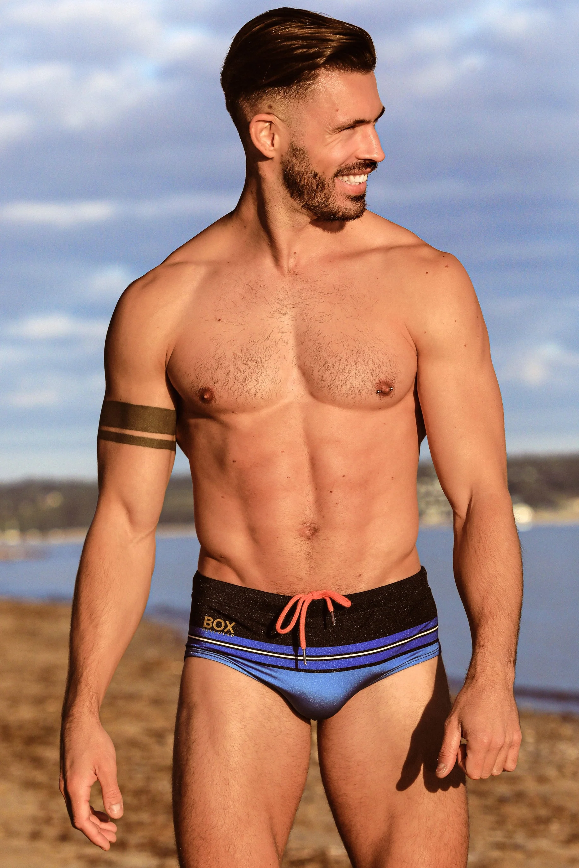 The Kute Edition: Swimming Sunga - Pacific Blue