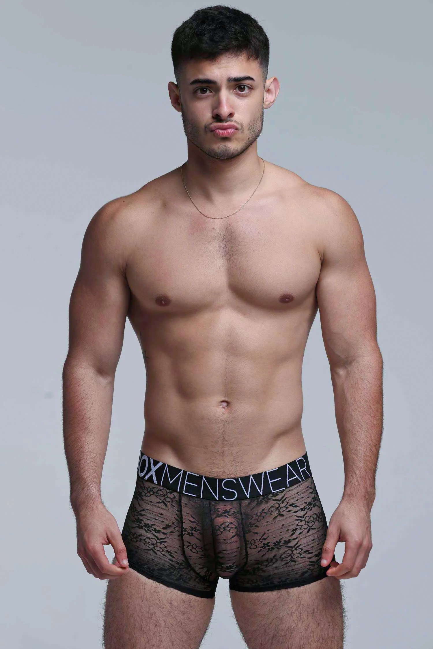 All Over Lace Boxers - After Dark - Image 8