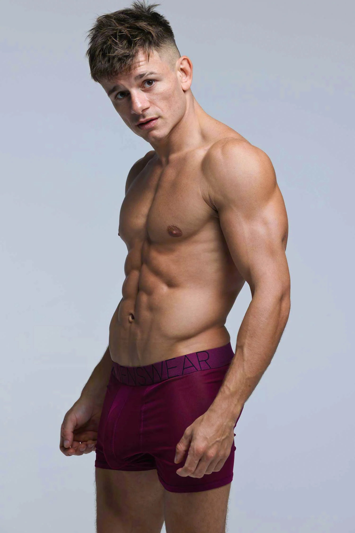 All Over Mesh Boxers - Cherry Crush - Image 2