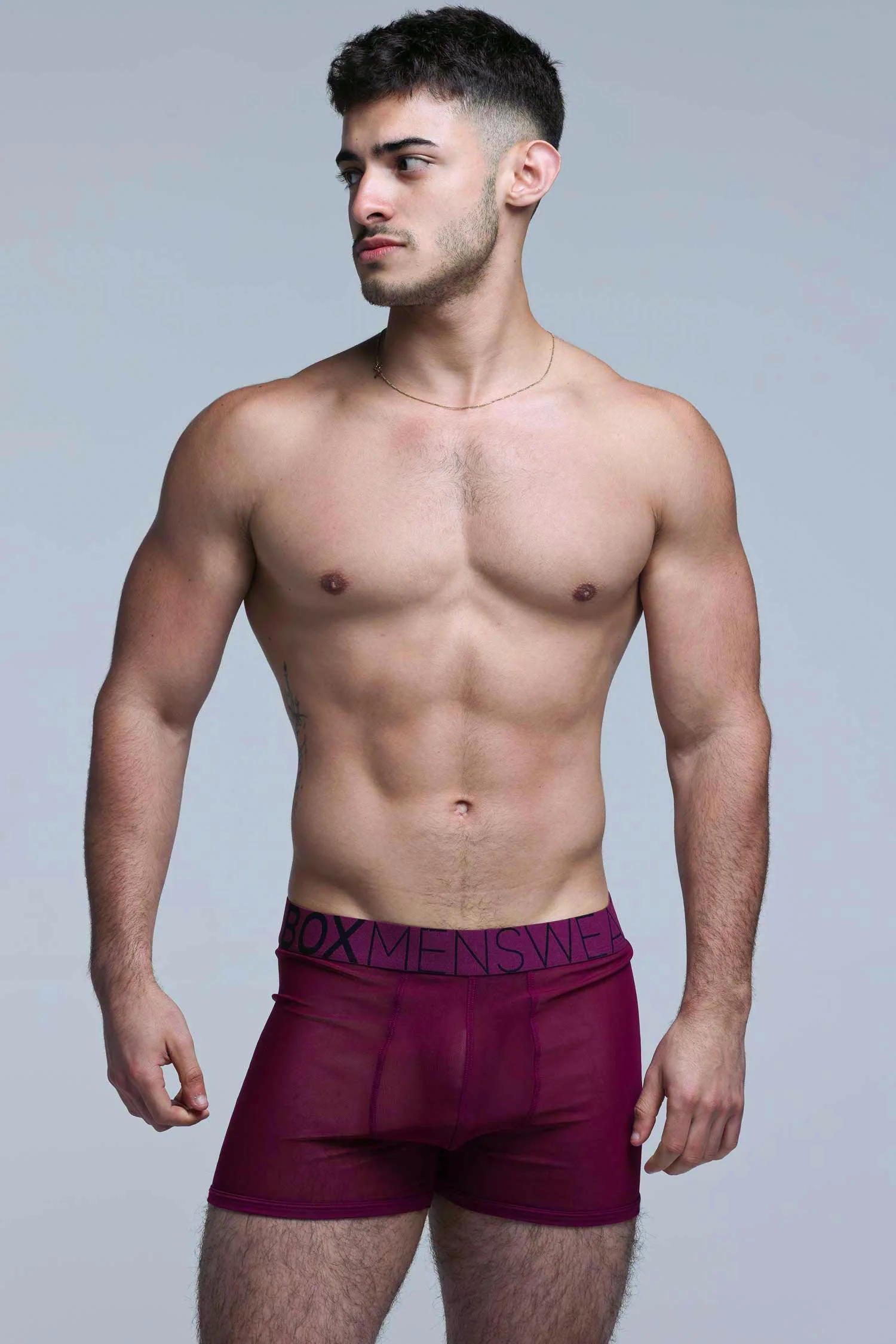 All Over Mesh Boxers - Cherry Crush - Image 4
