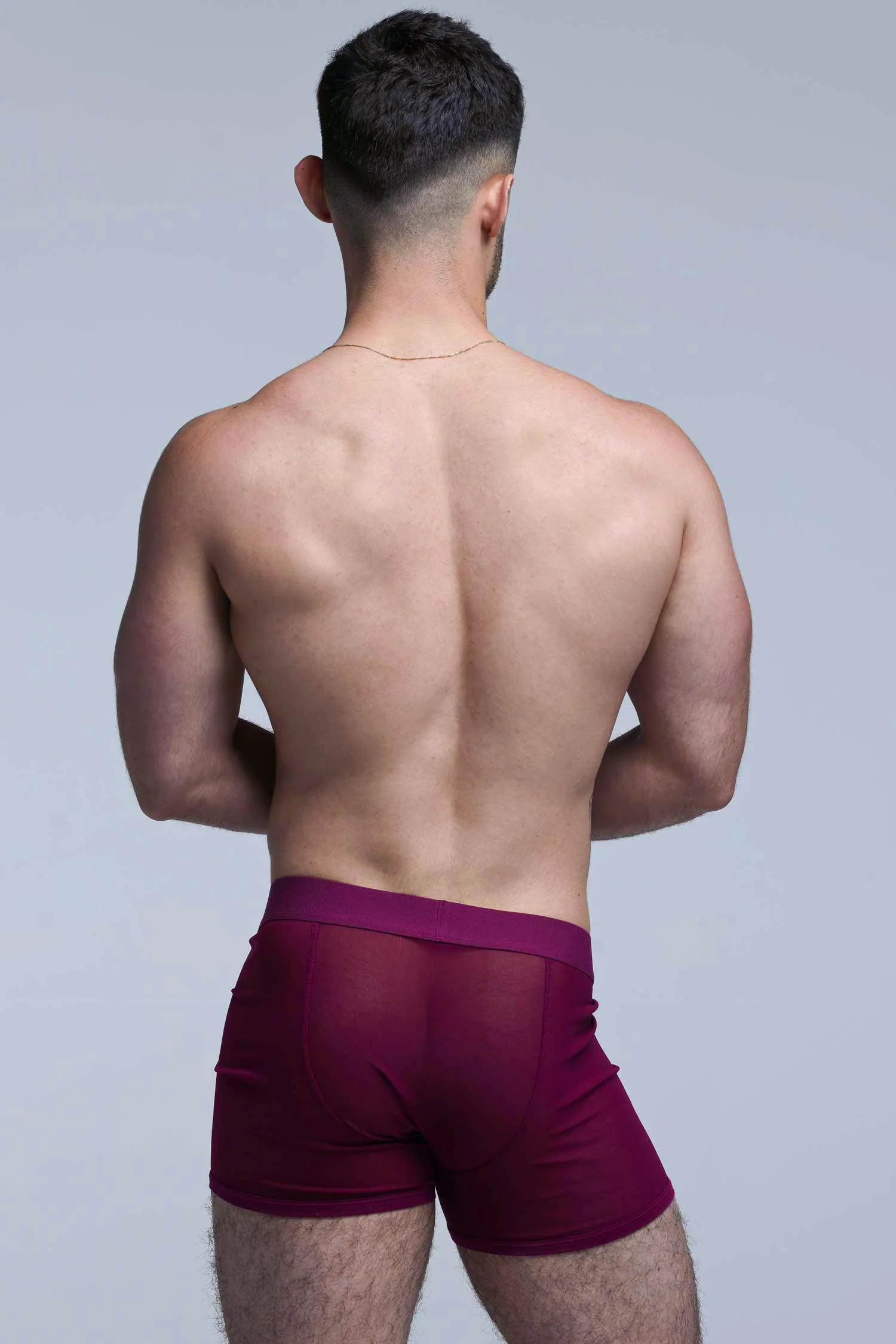 All Over Mesh Boxers - Cherry Crush - Image 6