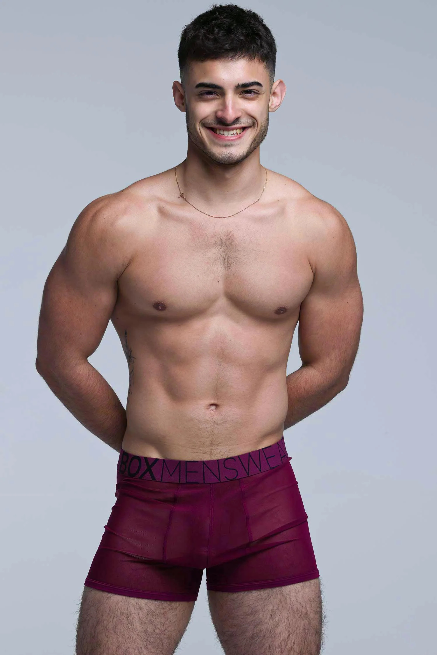 All Over Mesh Boxers - Cherry Crush - Image 7