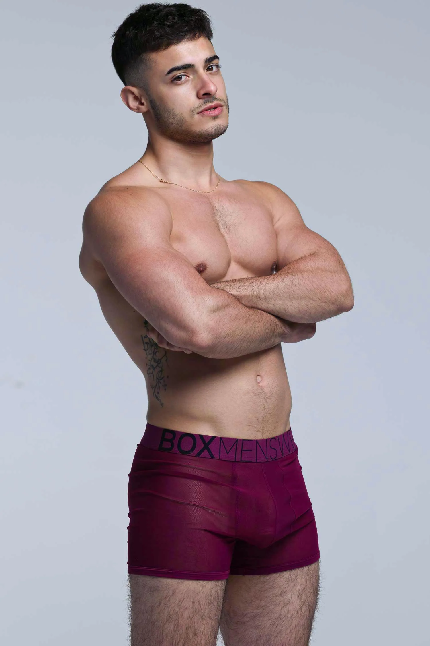 All Over Mesh Boxers - Cherry Crush - Image 8