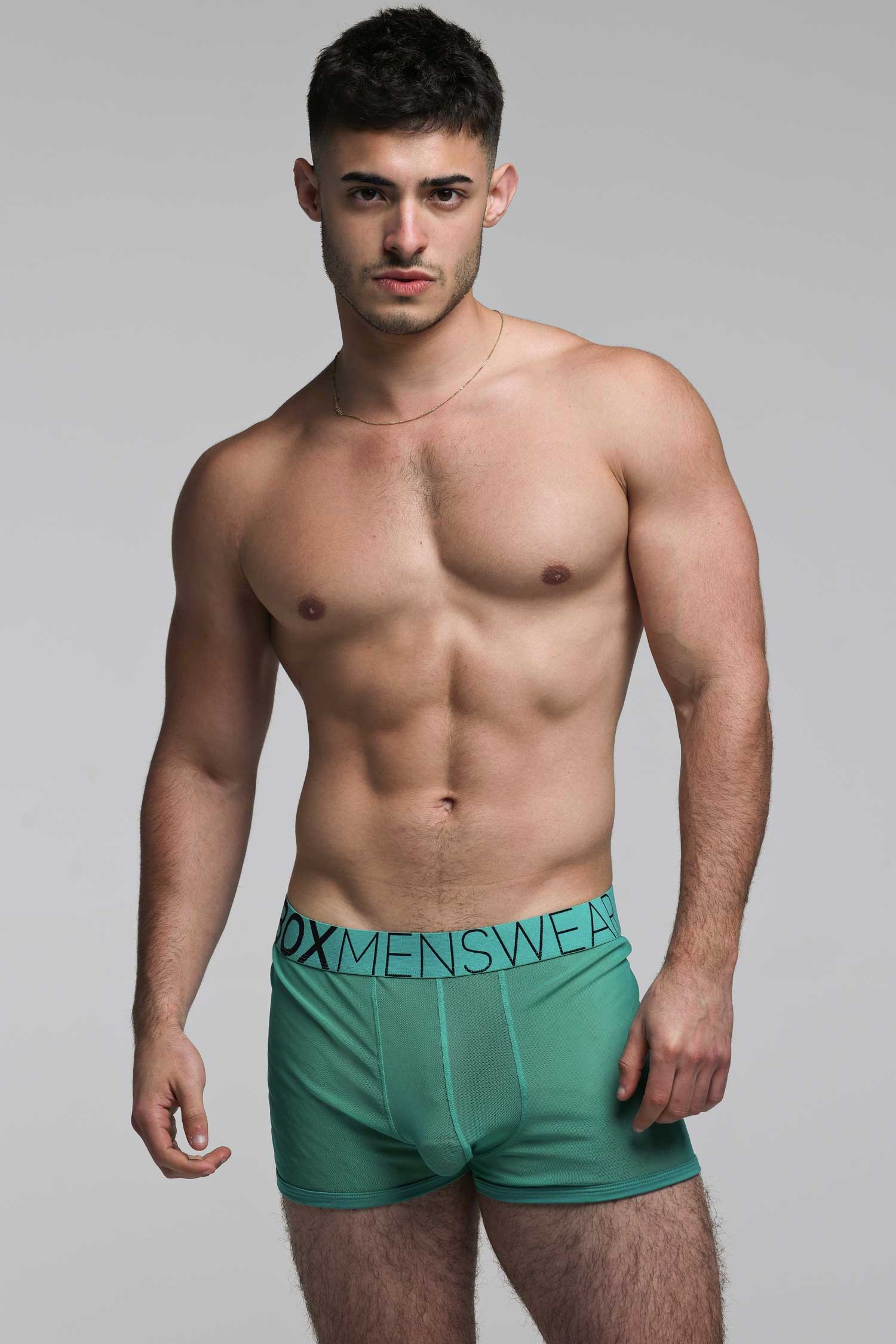 All Over Mesh Boxers - Lucky Lad Green - Image 3