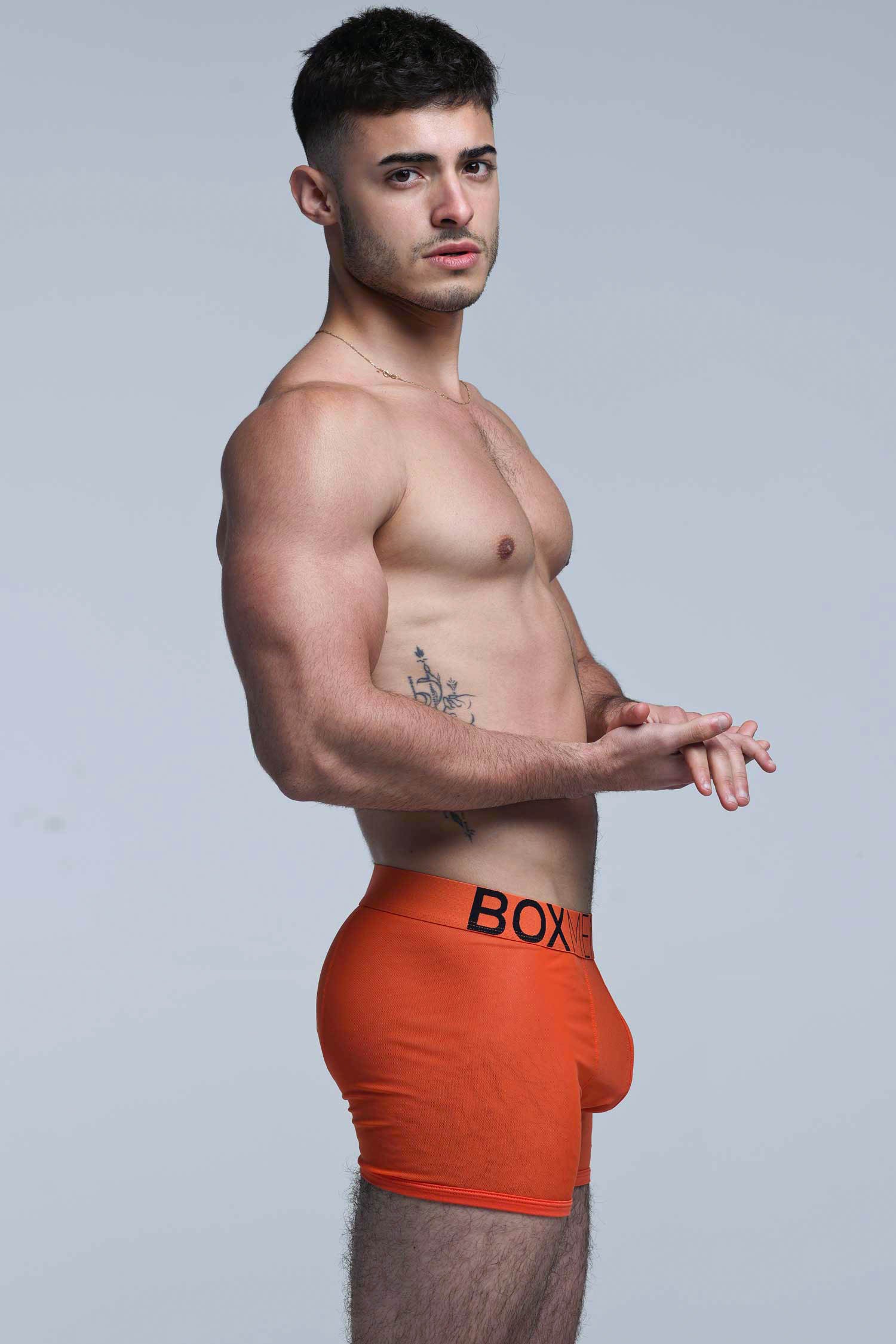 All Over Mesh Boxers - Orangeade - Image 6