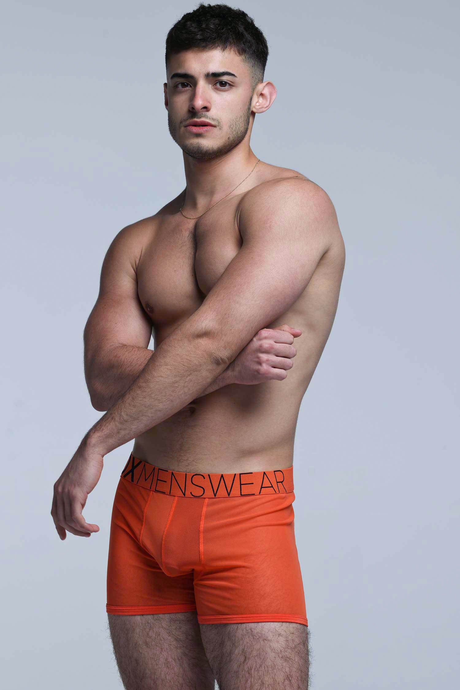 All Over Mesh Boxers - Orangeade - Image 7