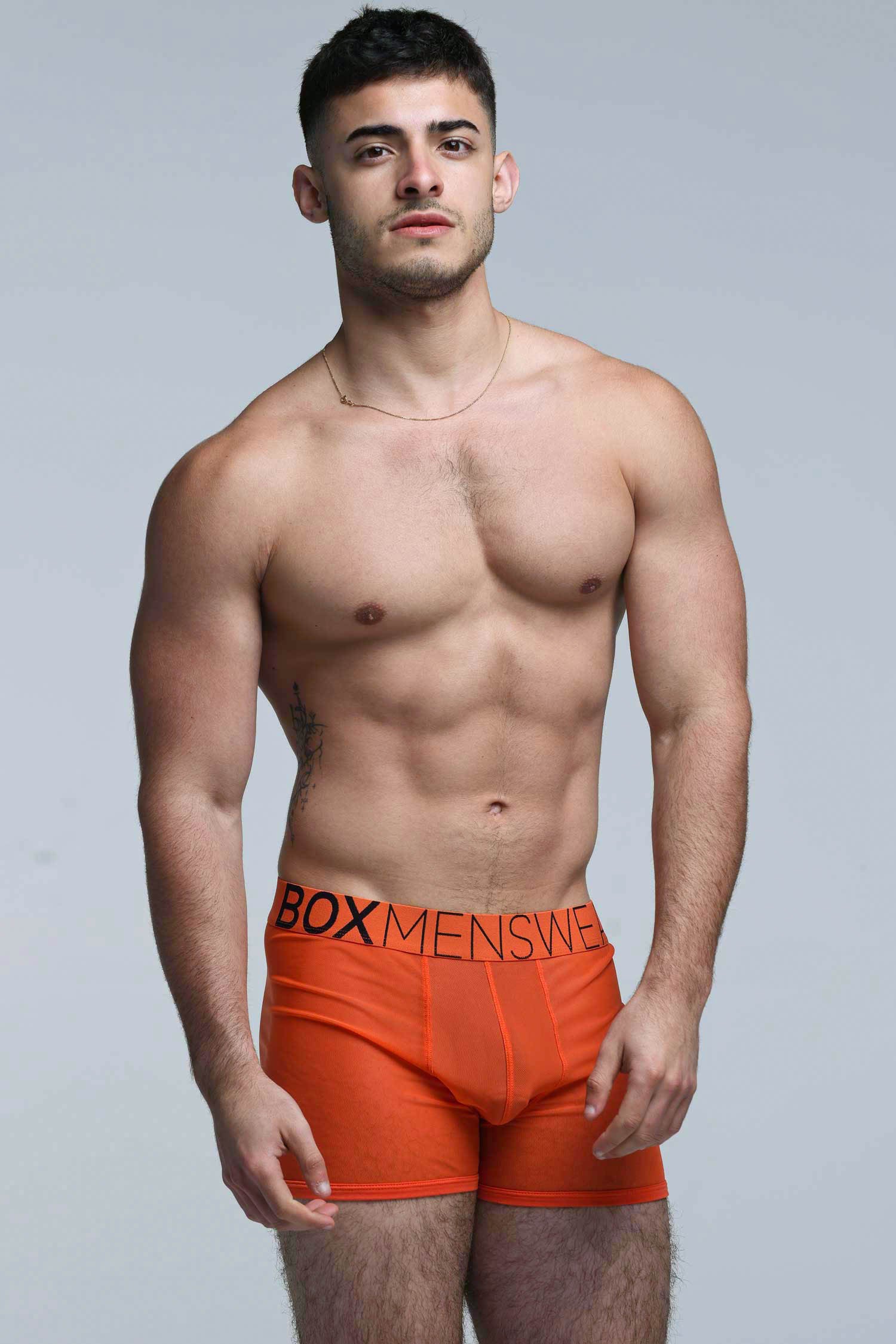 All Over Mesh Boxers - Orangeade - Image 8