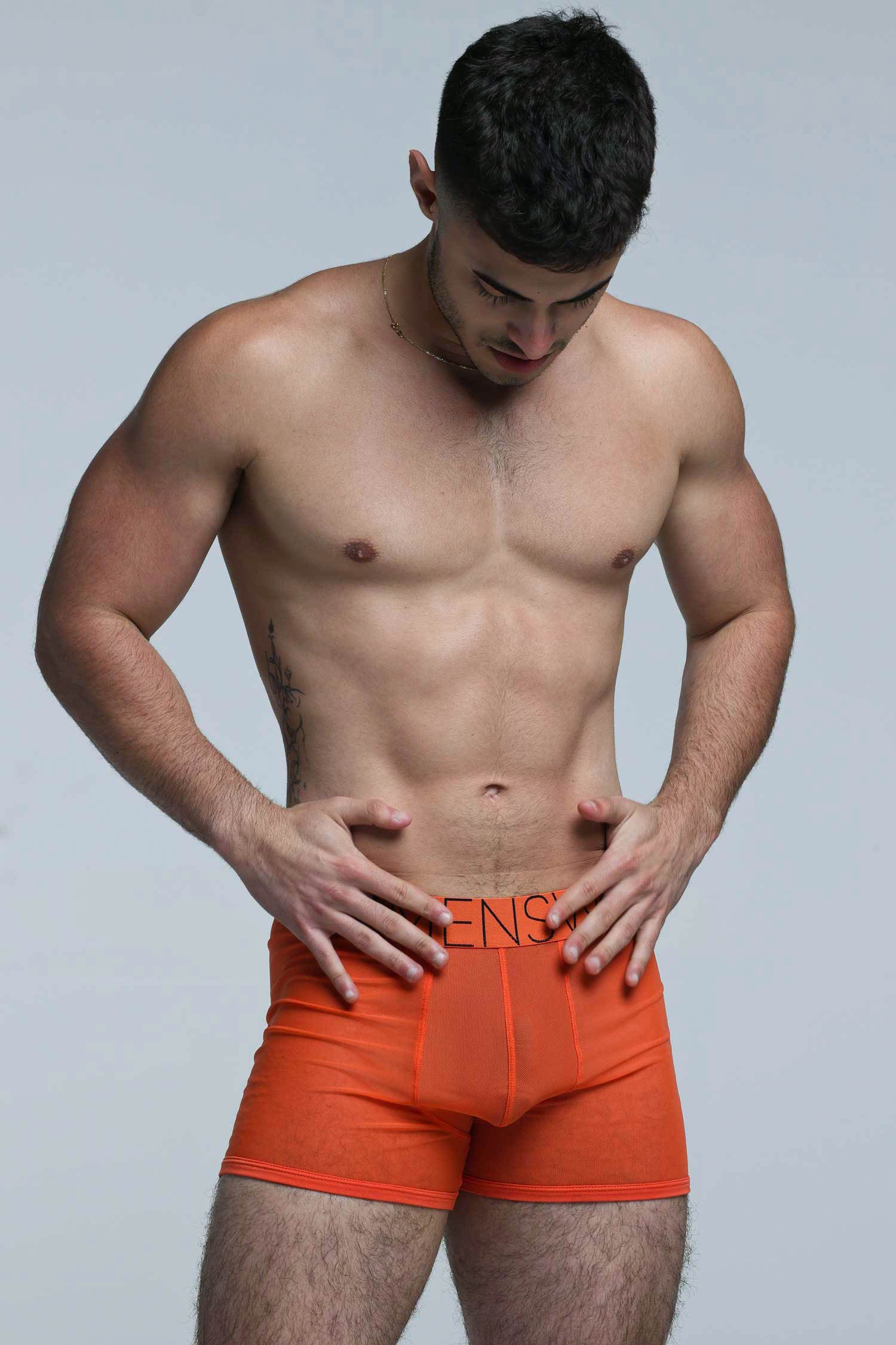 All Over Mesh Boxers - Orangeade - Image 9