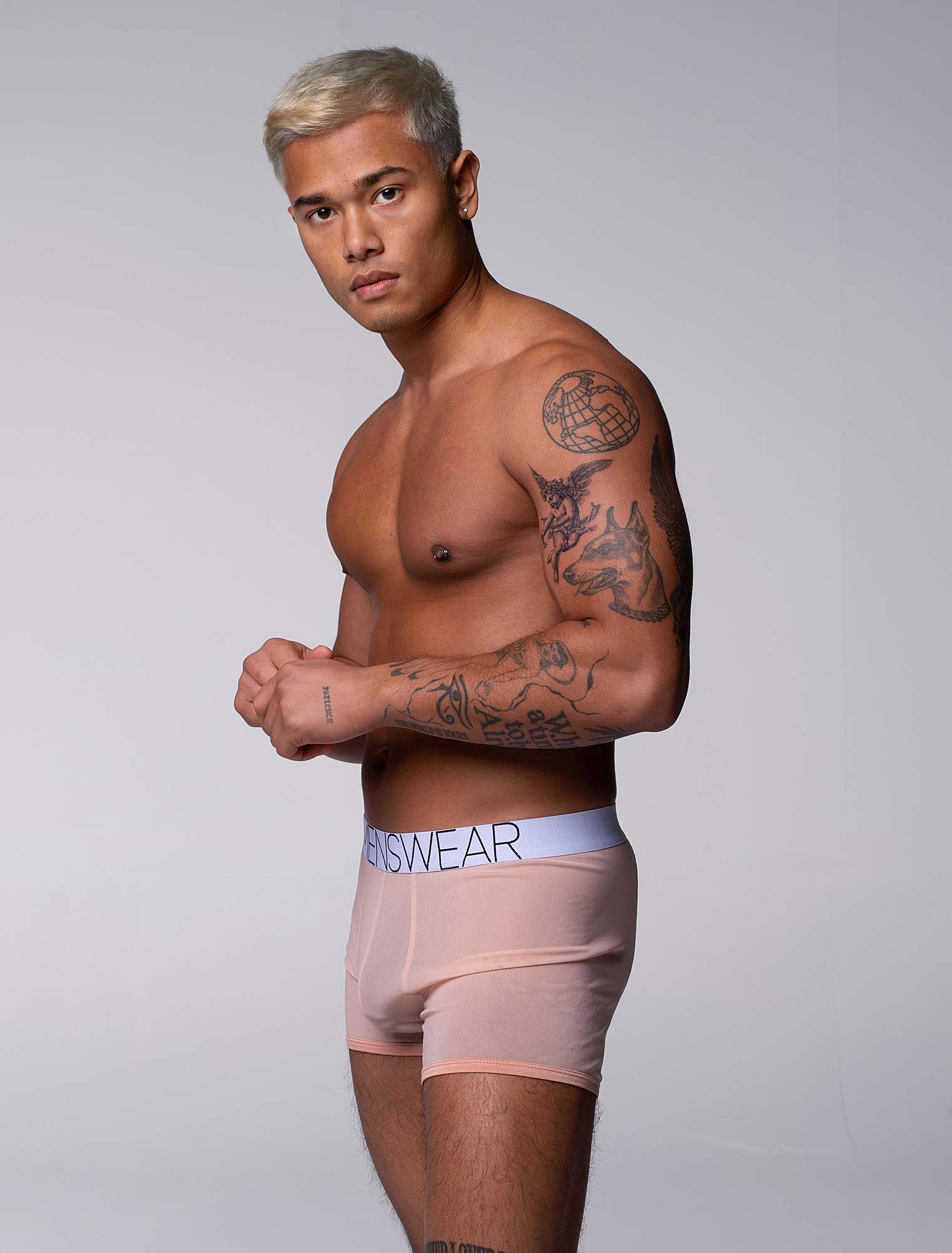 All Over Mesh Boxers - Nearly Nude - Image 7