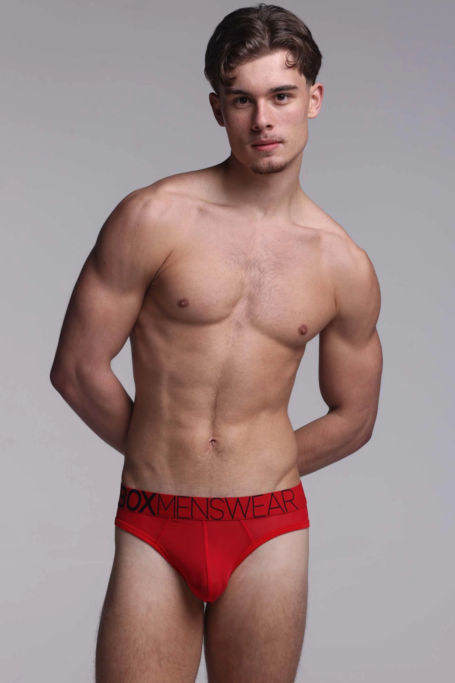 All Over Mesh Briefs - Direct Red - Image 2