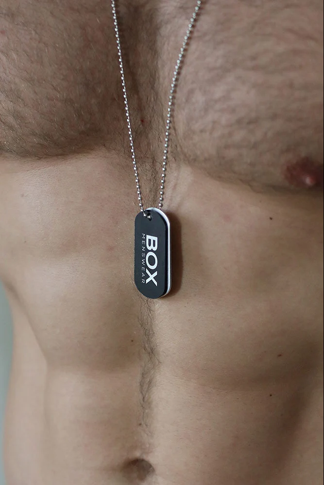 Box Menswear Dog Tags