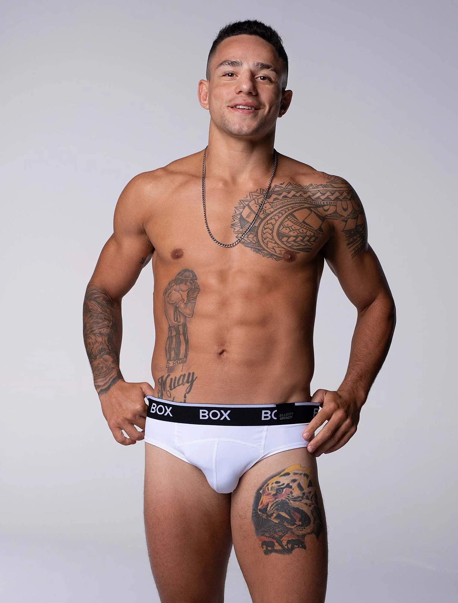 Box x Elliott: Elite Briefs - Arctic White - Image 6