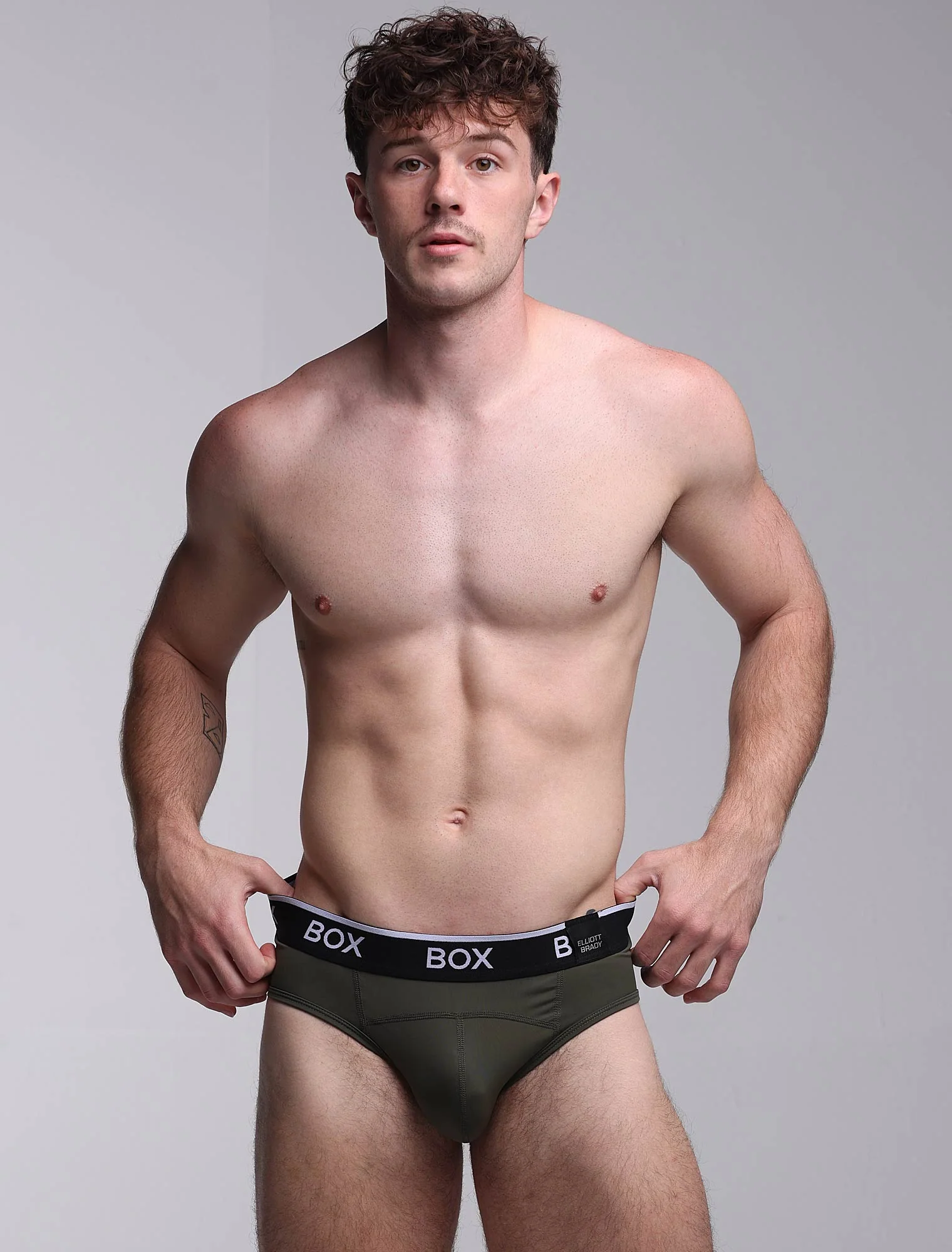 Box x Elliott: Elite Briefs - Chic Khaki - Image 3