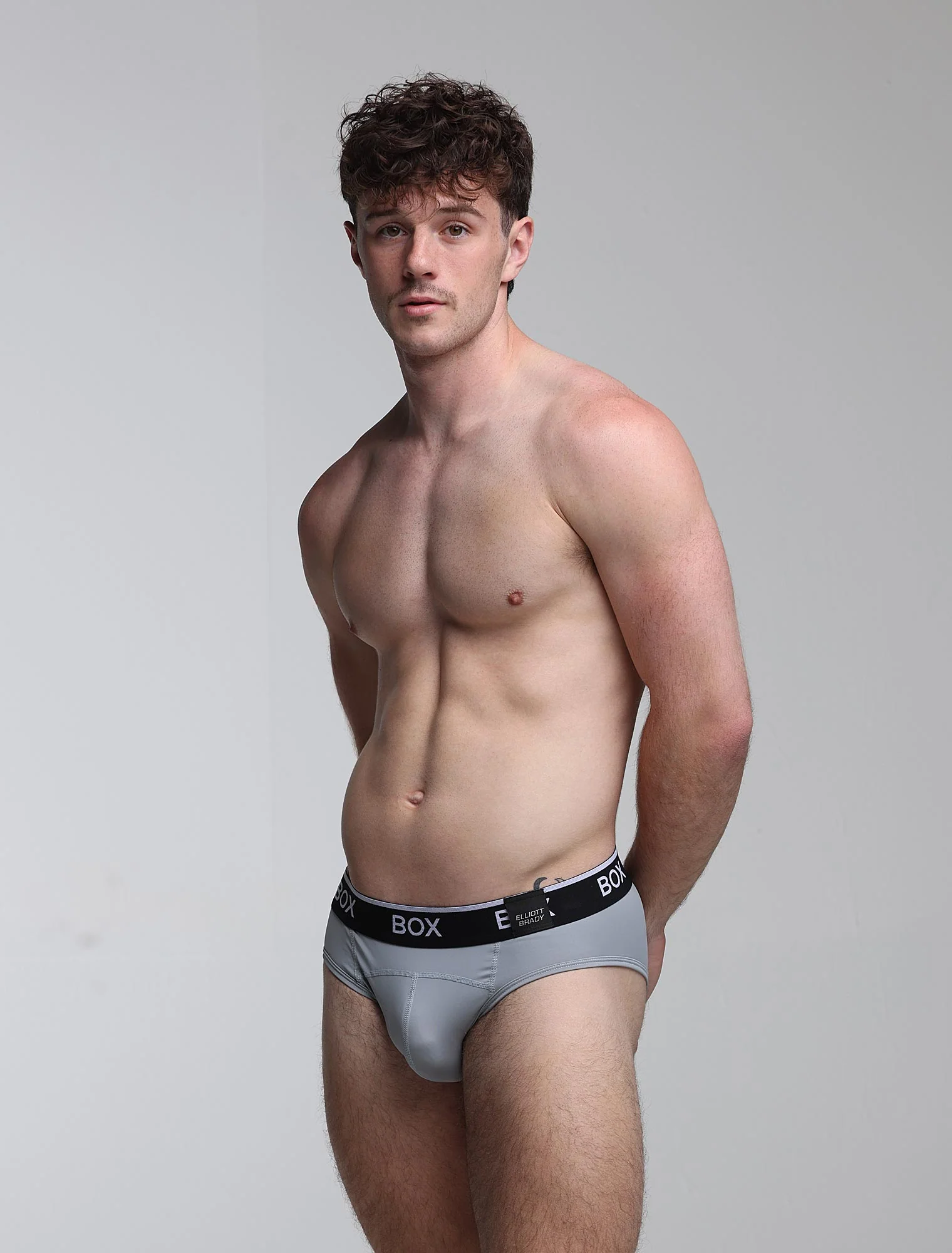 Box x Elliott: Elite Briefs - Graphite Grey - Image 4
