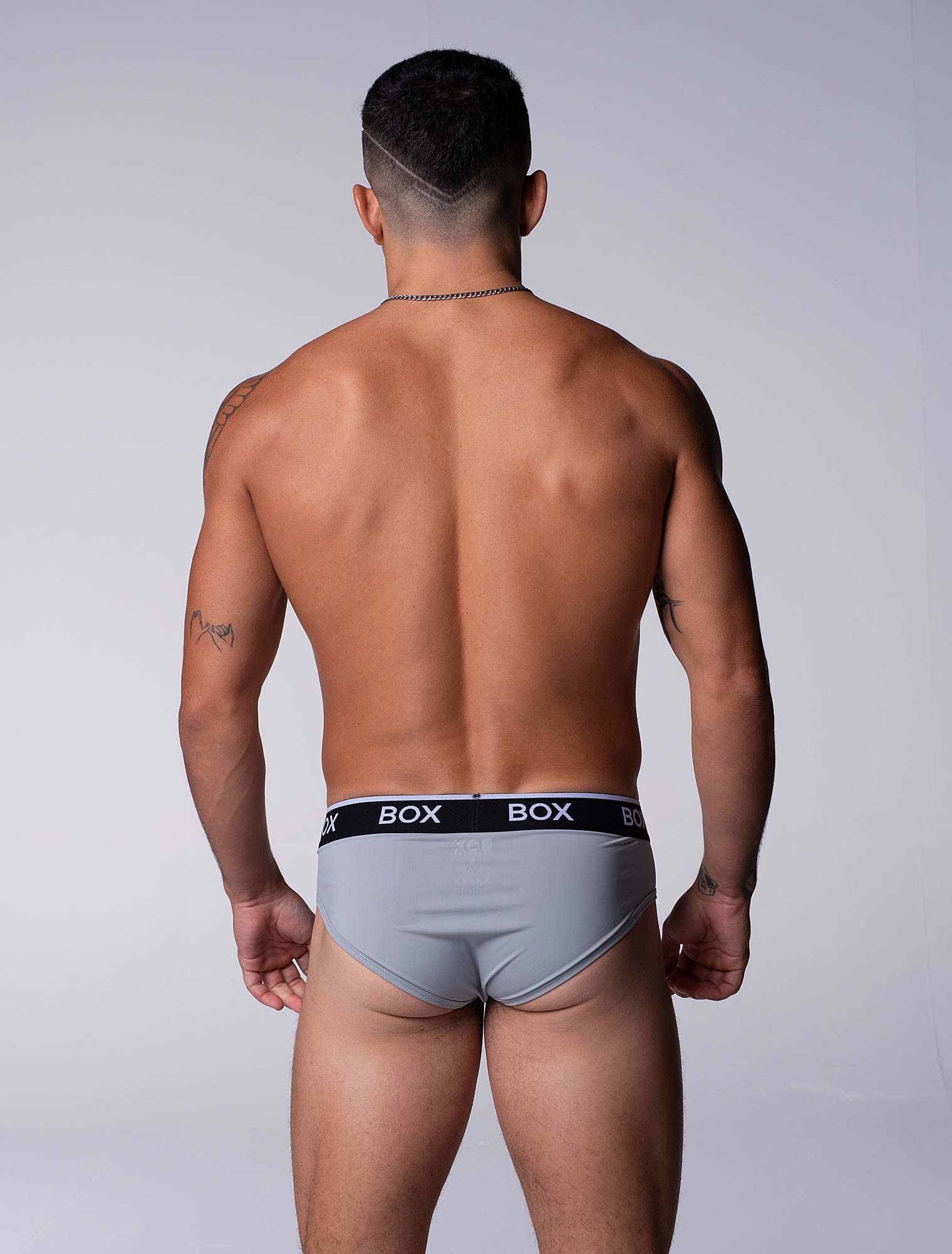 Box x Elliott: Elite Briefs - Graphite Grey - Image 7
