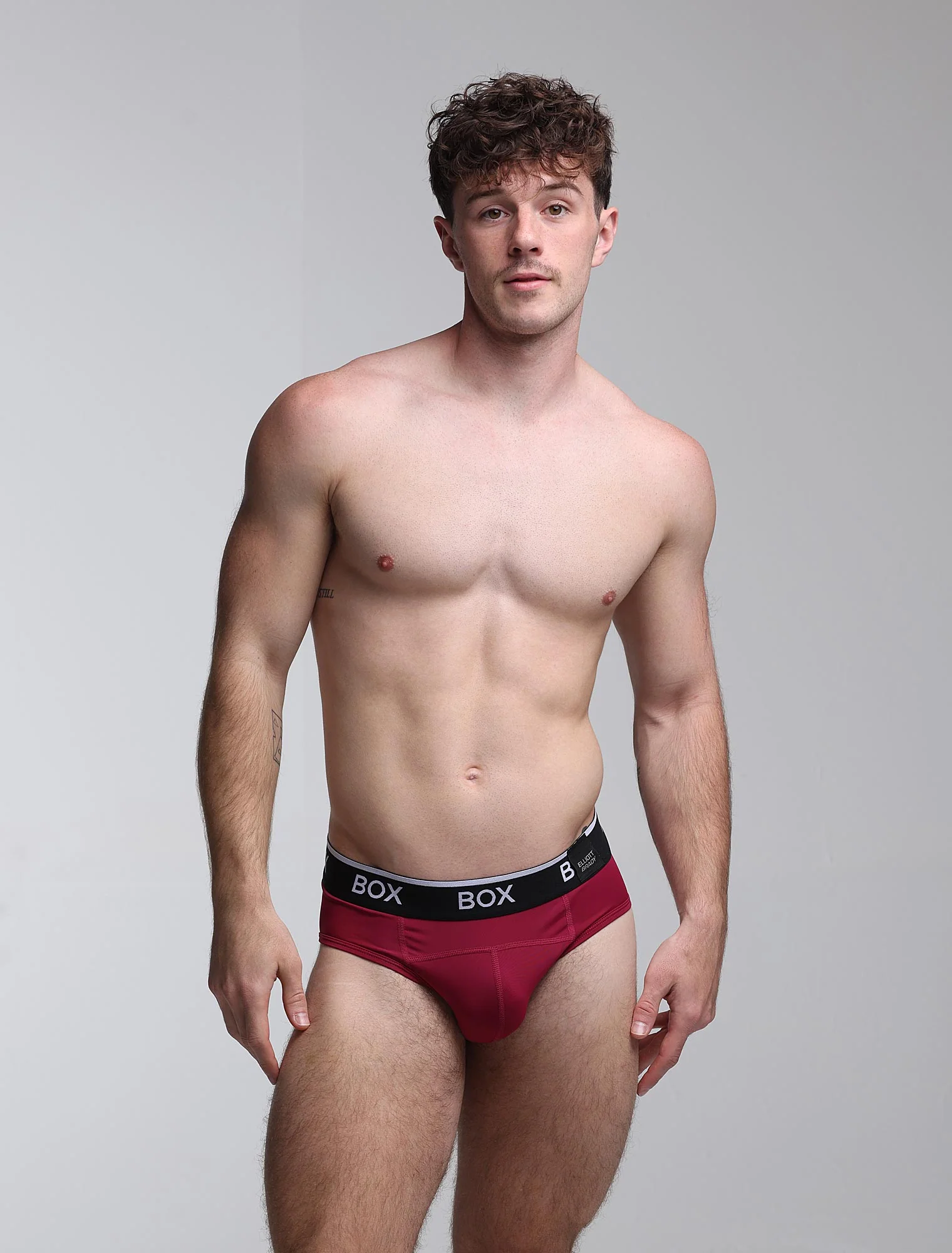 Box x Elliott: Elite Briefs - Rich Burgundy - Image 5