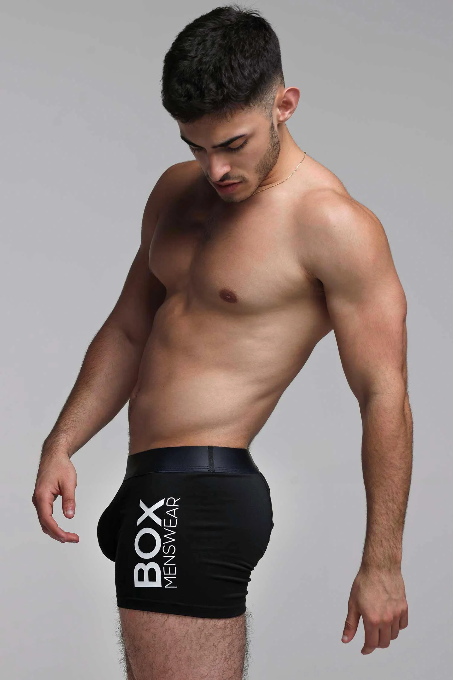 Mens Black Boxers - Image 3