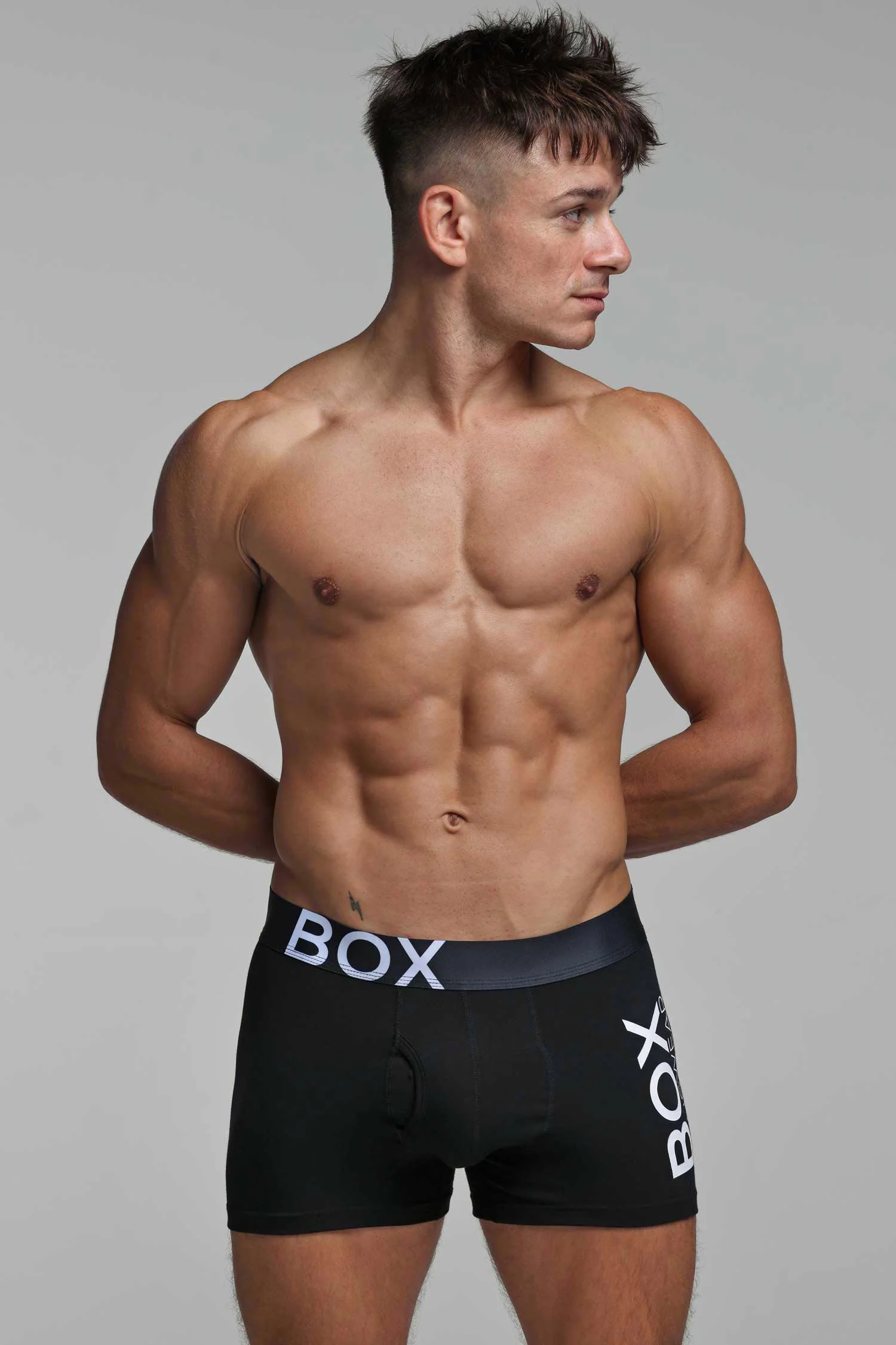 Mens Black Boxers - Image 7