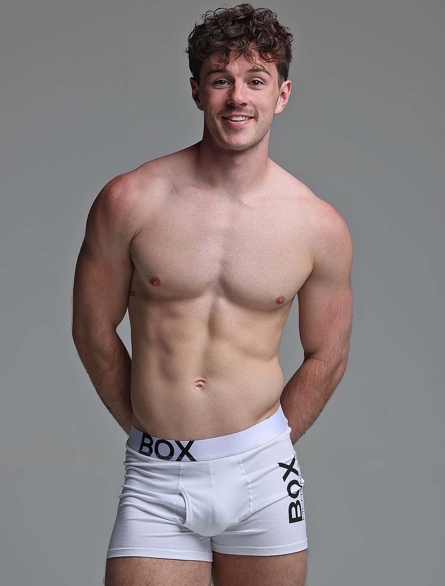 Mens White Boxers - Image 5