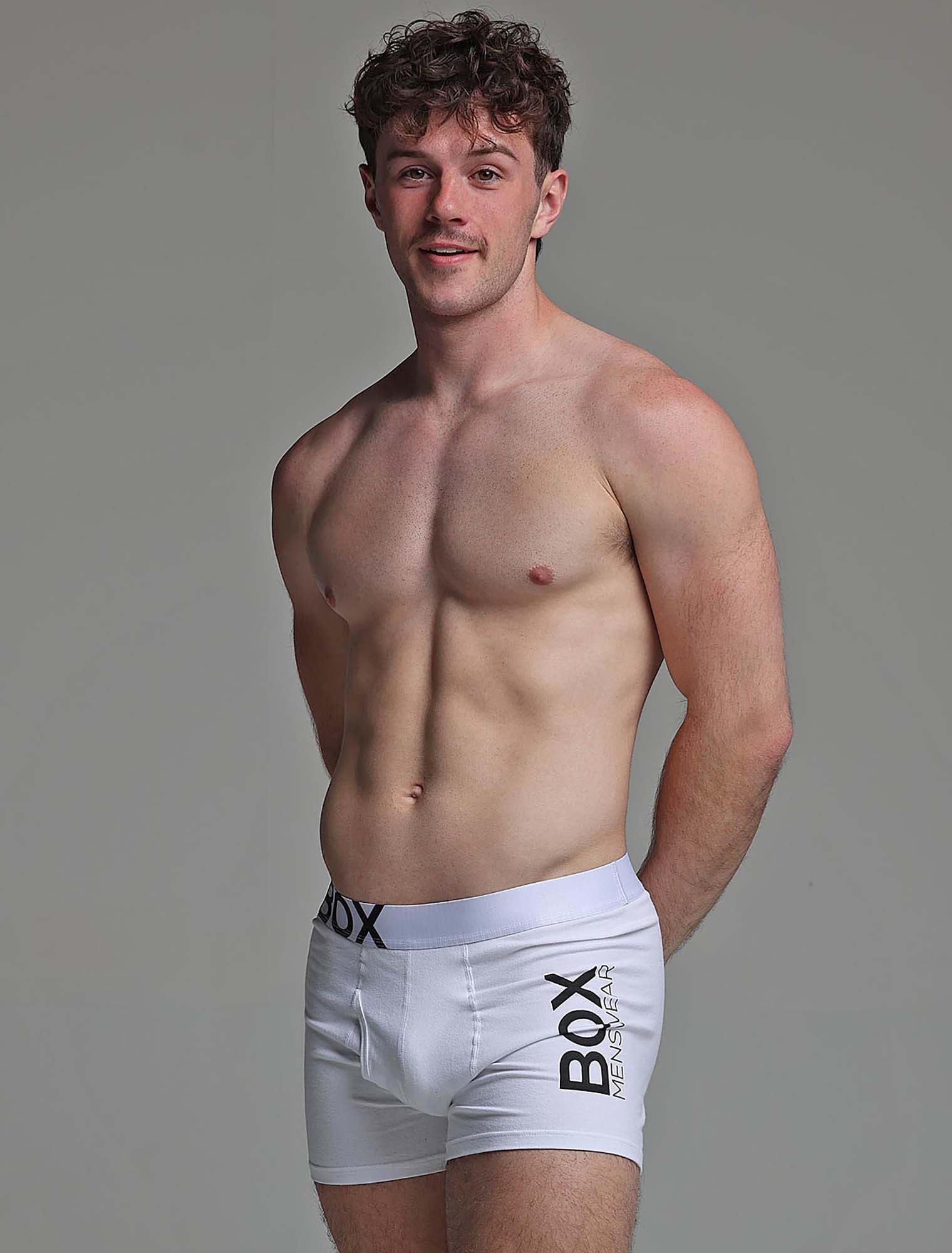Mens White Boxers - Image 6