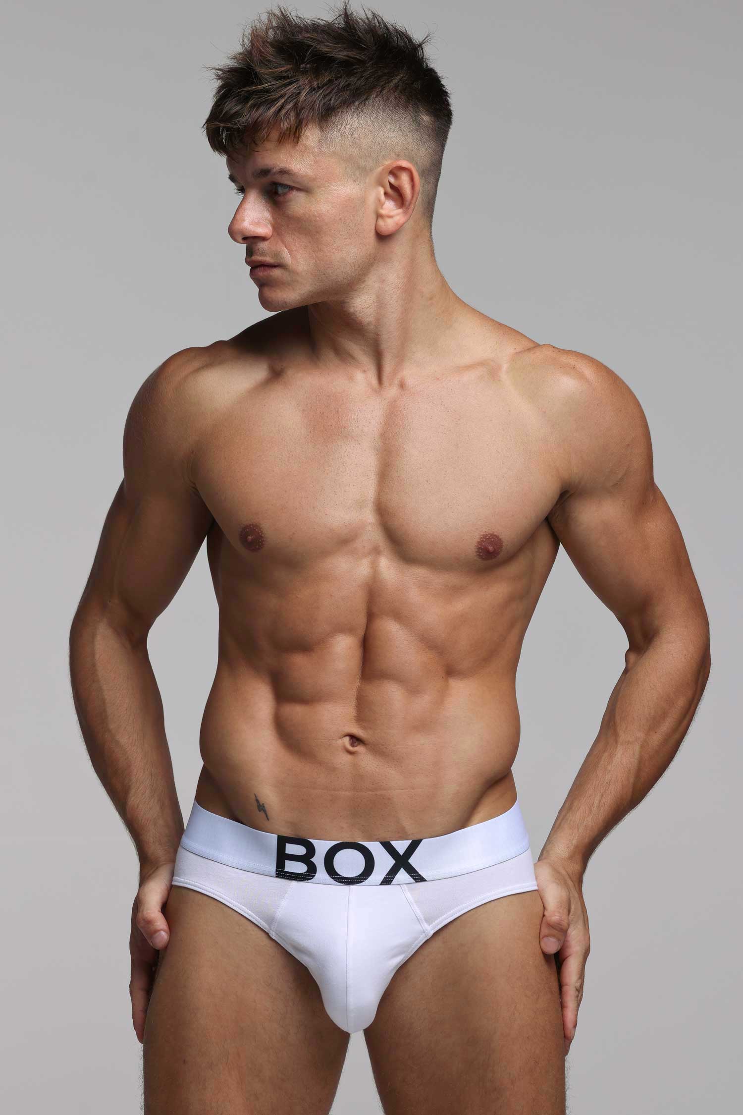 Mens White Briefs - Image 8