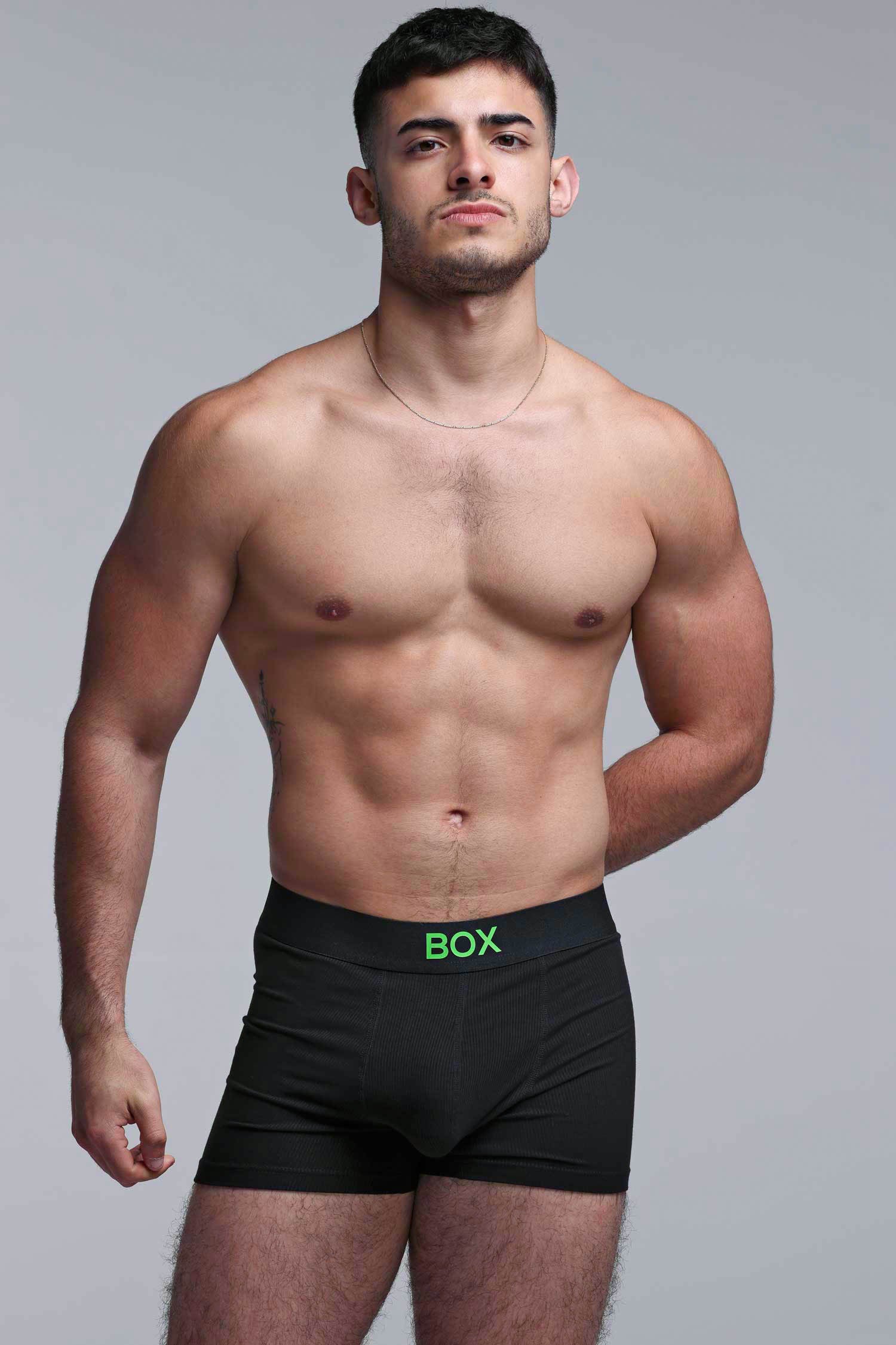 Colour Pop Boxers - Black & Green - Image 3