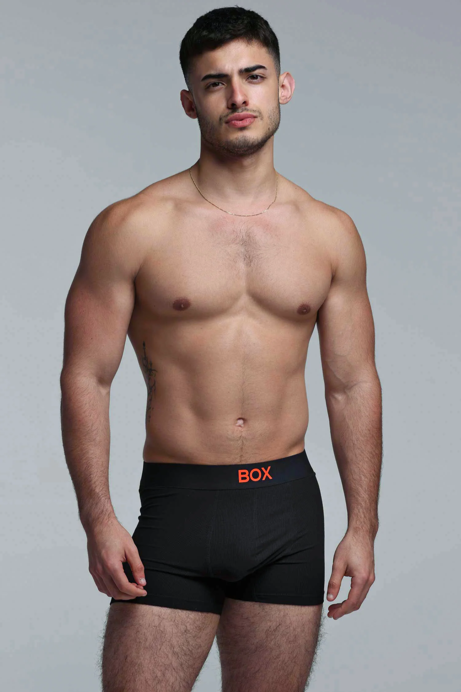Colour Pop Boxers - Black & Orange - Image 5