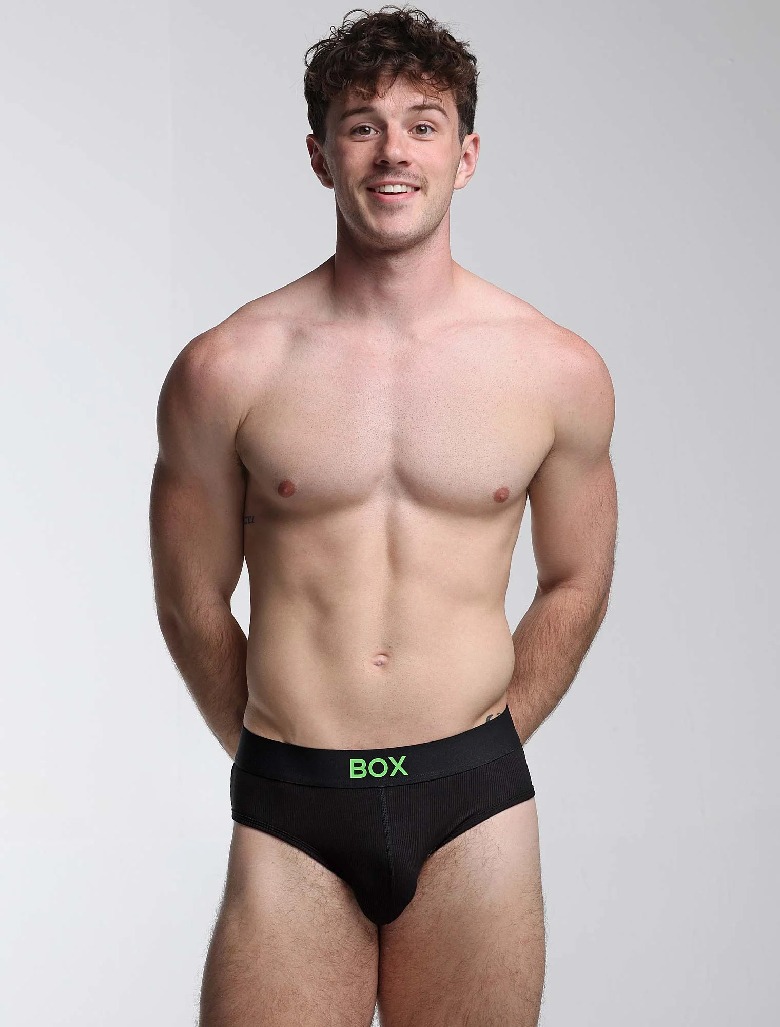 Colour Pop Briefs - Black & Green - Image 5