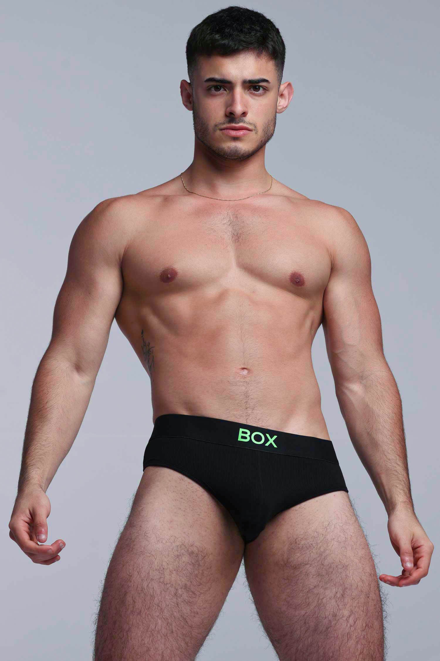 Colour Pop Briefs - Black & Green - Image 7