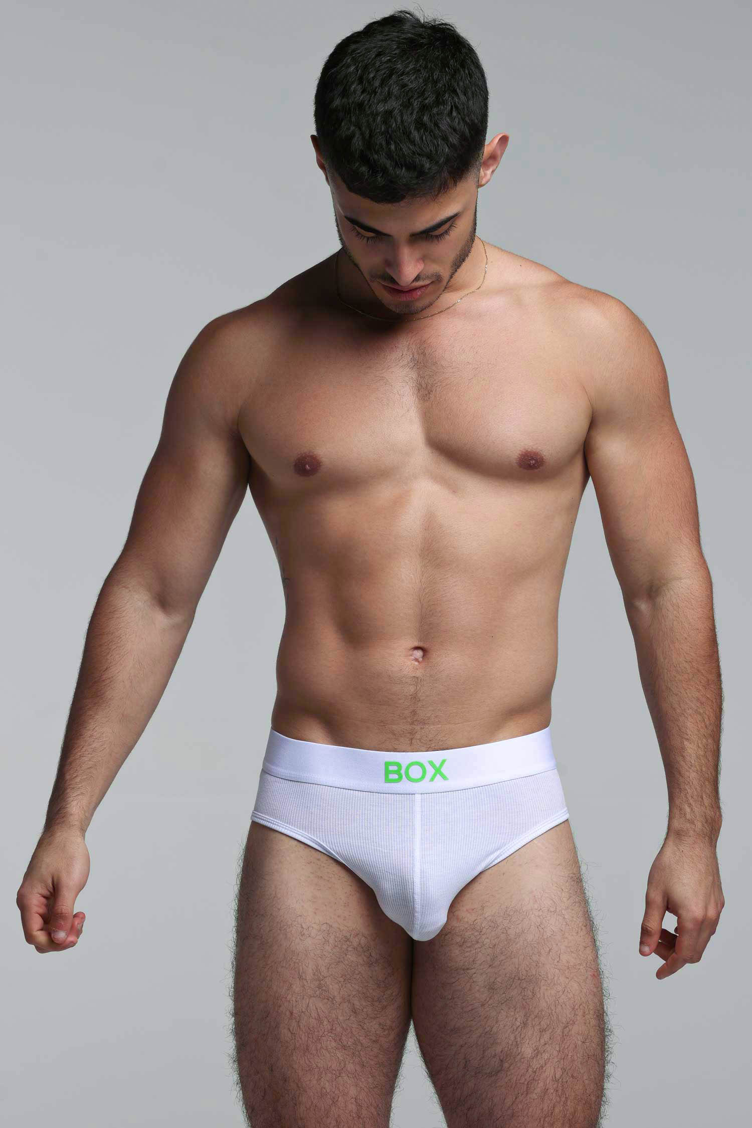 Colour Pop Briefs - White & Green - Image 8