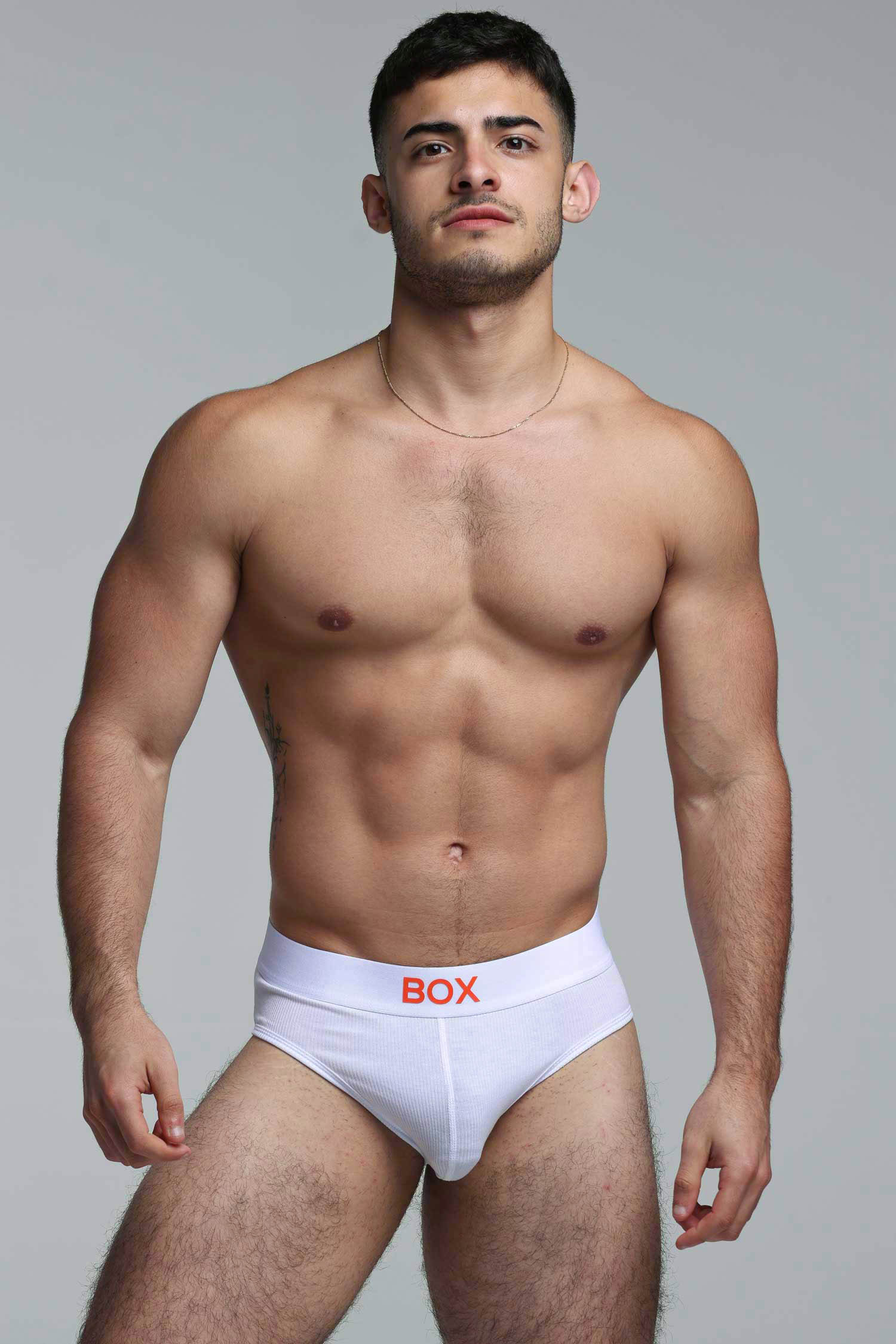 Colour Pop Briefs - White & Orange - Image 6