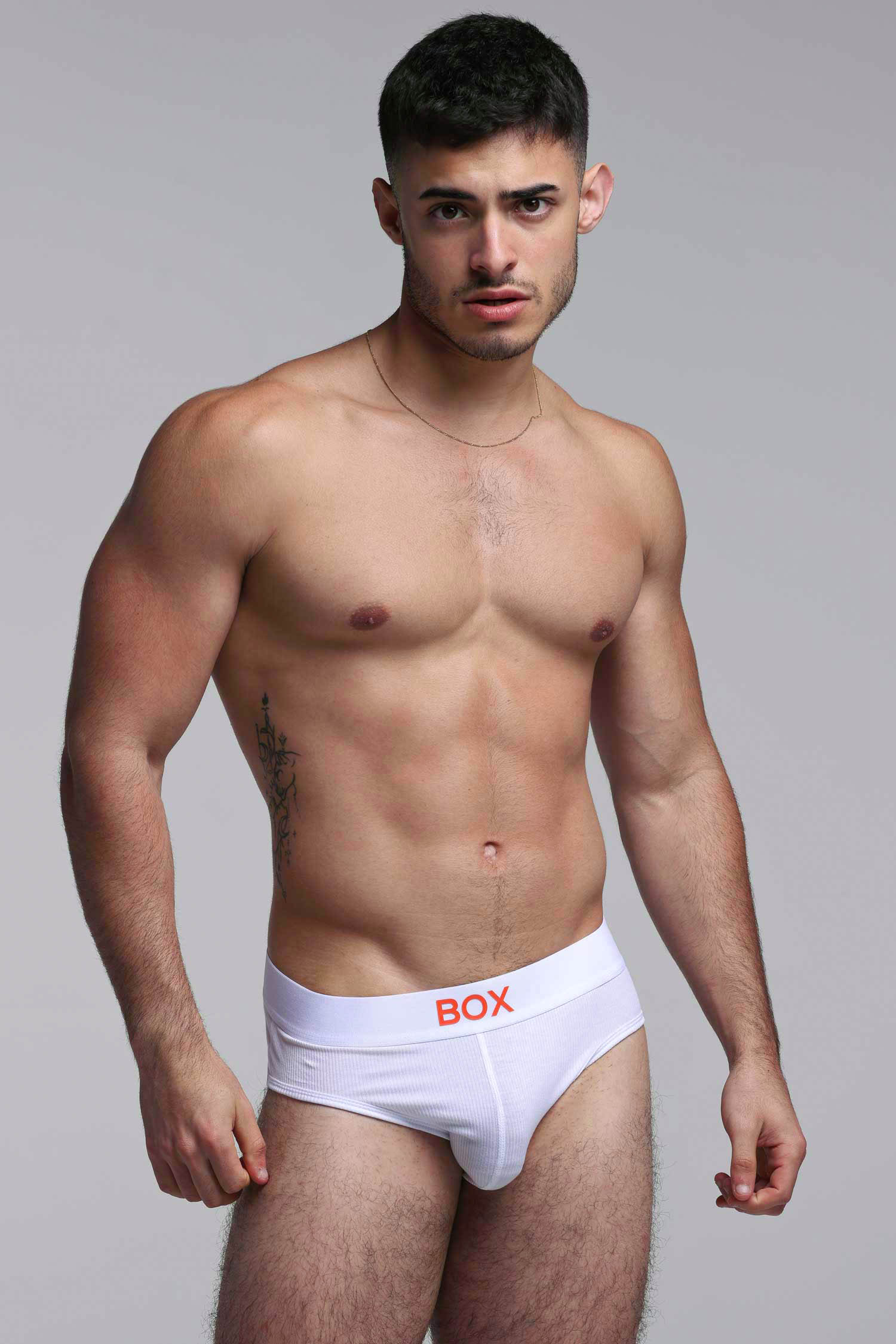 Colour Pop Briefs - White & Orange - Image 7