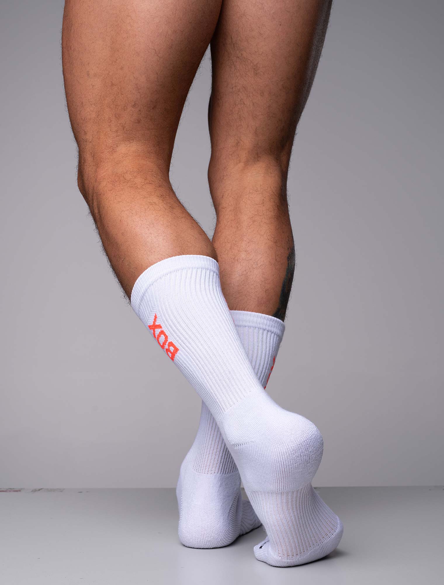Colour Pop Sports Socks - Orange - Image 3