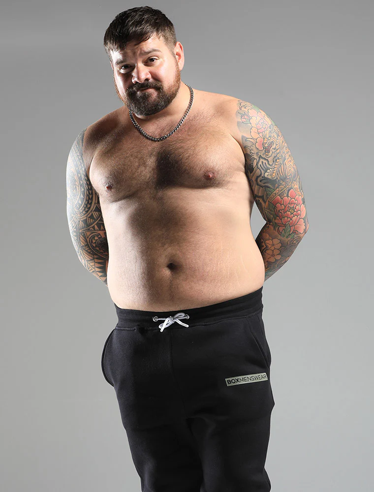 Comfort Fit: Joggers - Black - Image 4