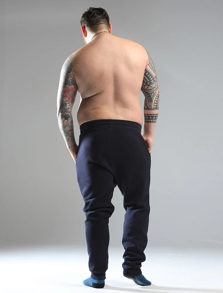 Comfort Fit: Joggers - Navy - Image 3