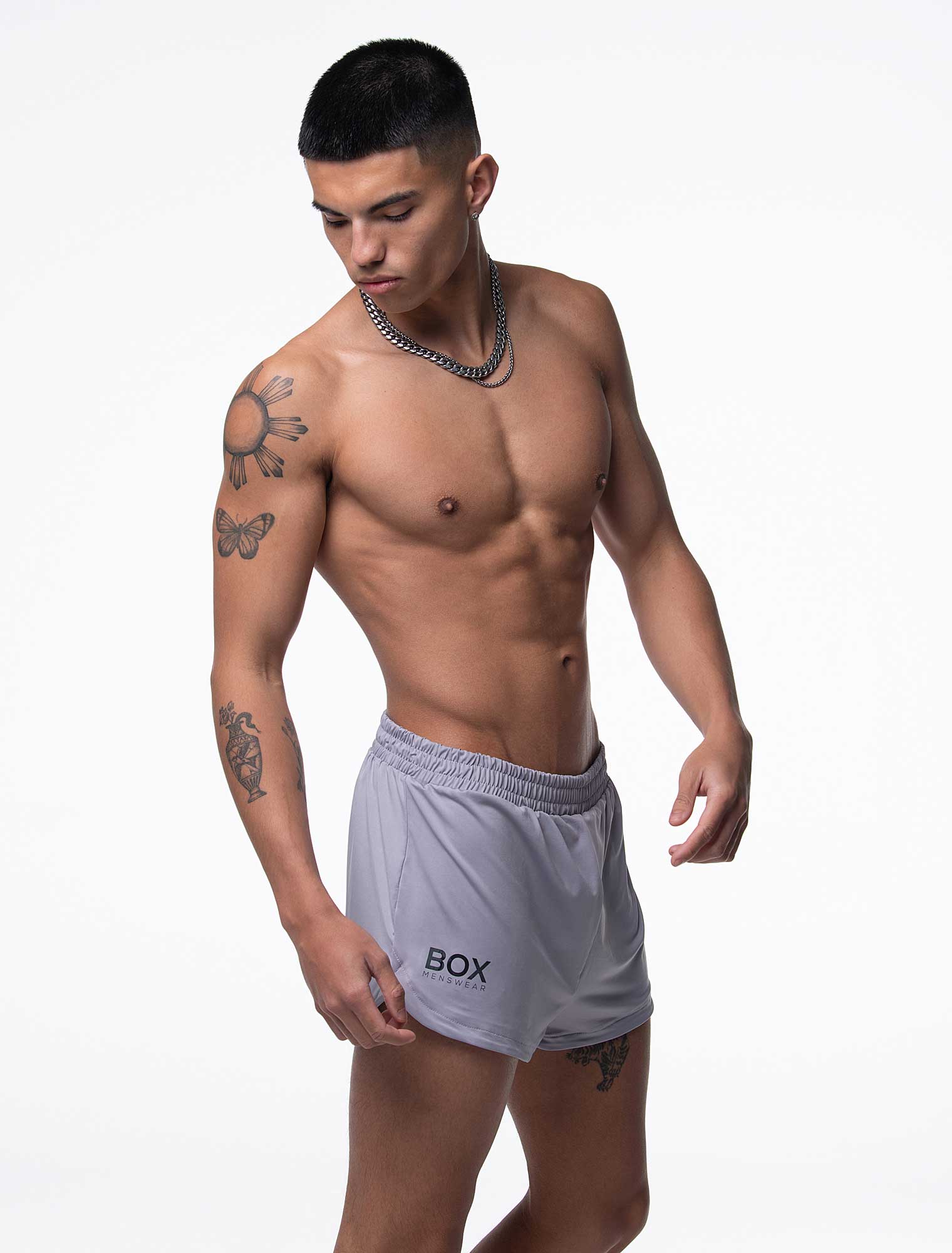 Compound Jock Shorts - Grey - Image 10
