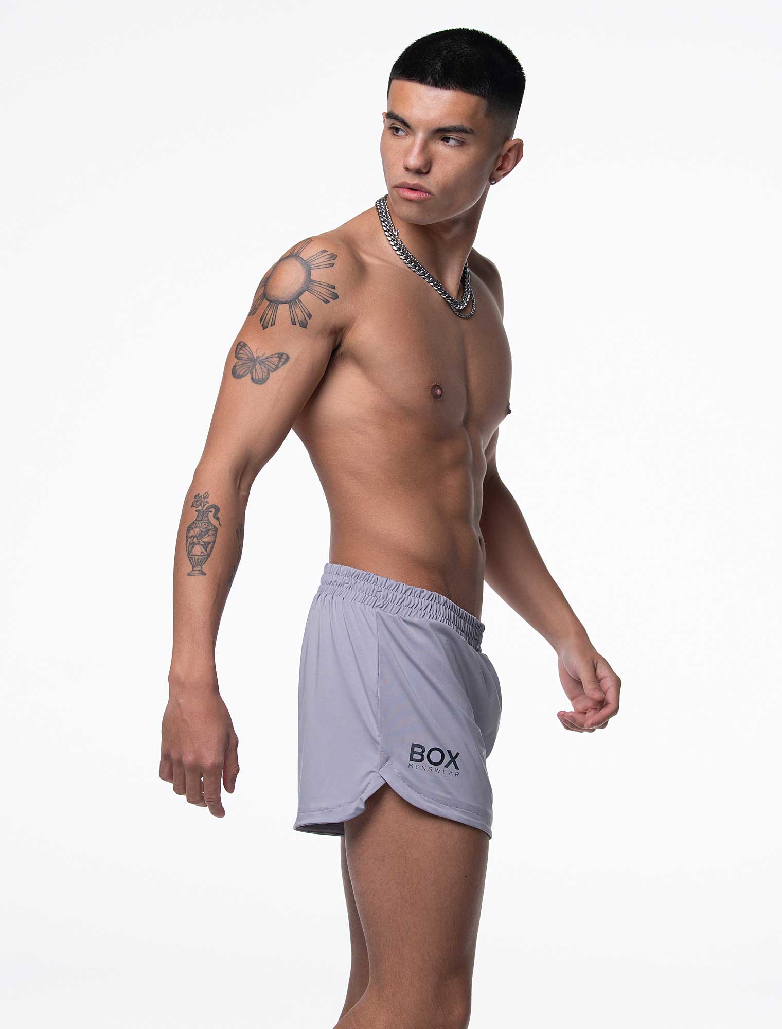 Compound Jock Shorts - Grey - Image 11