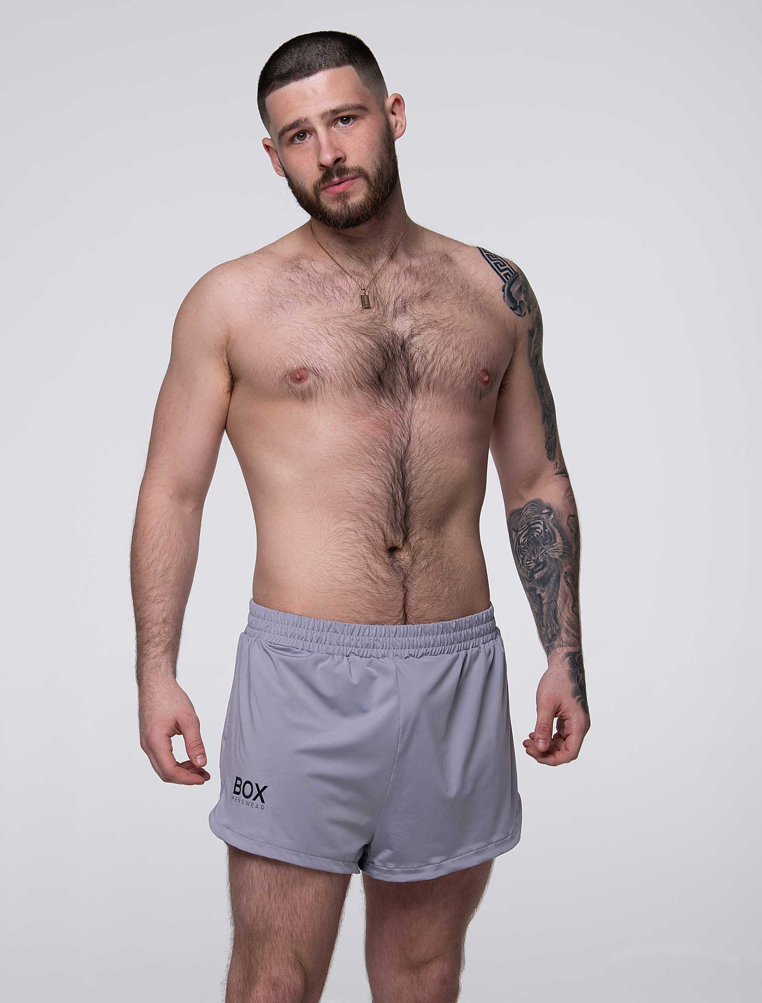 Compound Jock Shorts - Grey - Image 9
