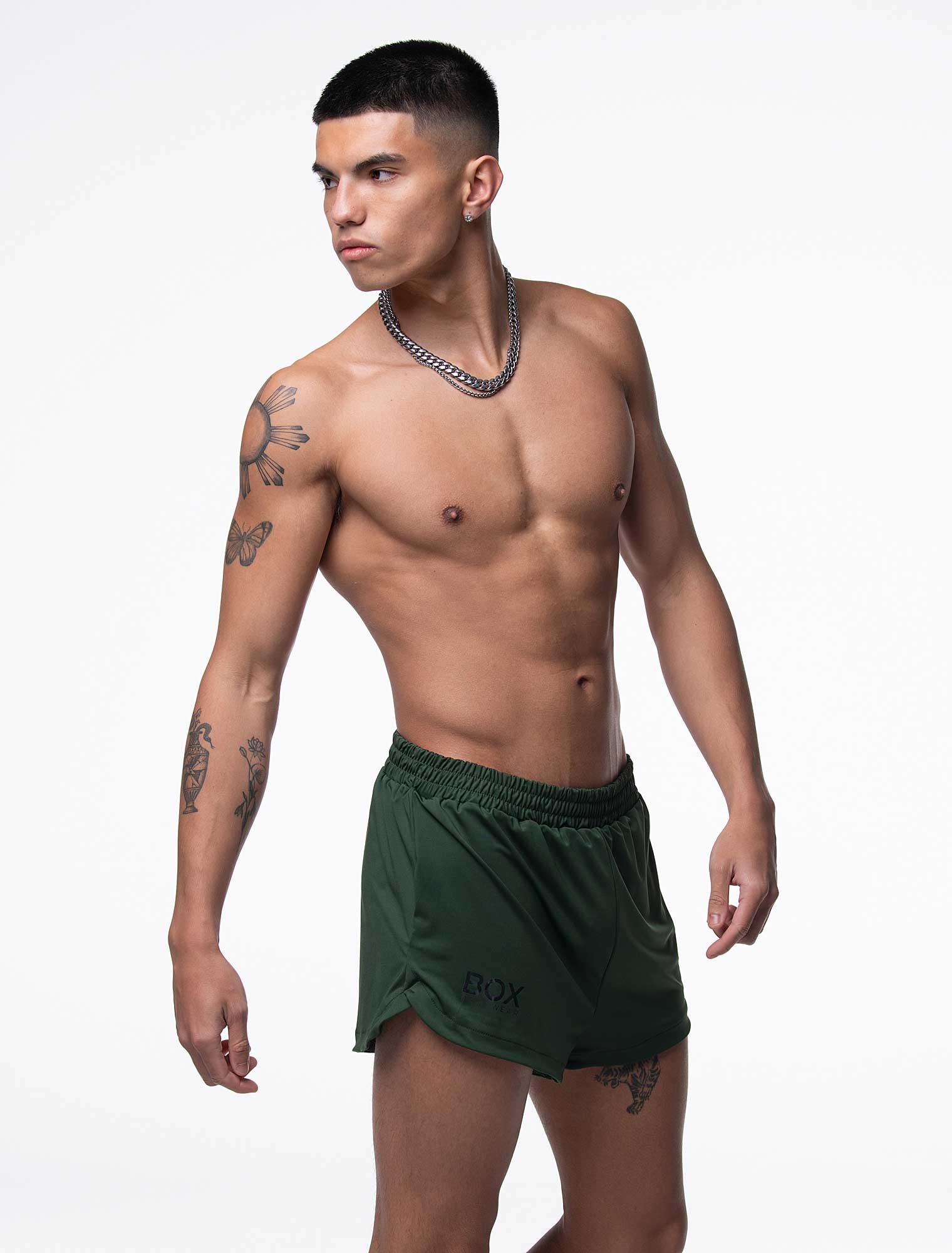 Compound Jock Shorts - Military Green - Image 4
