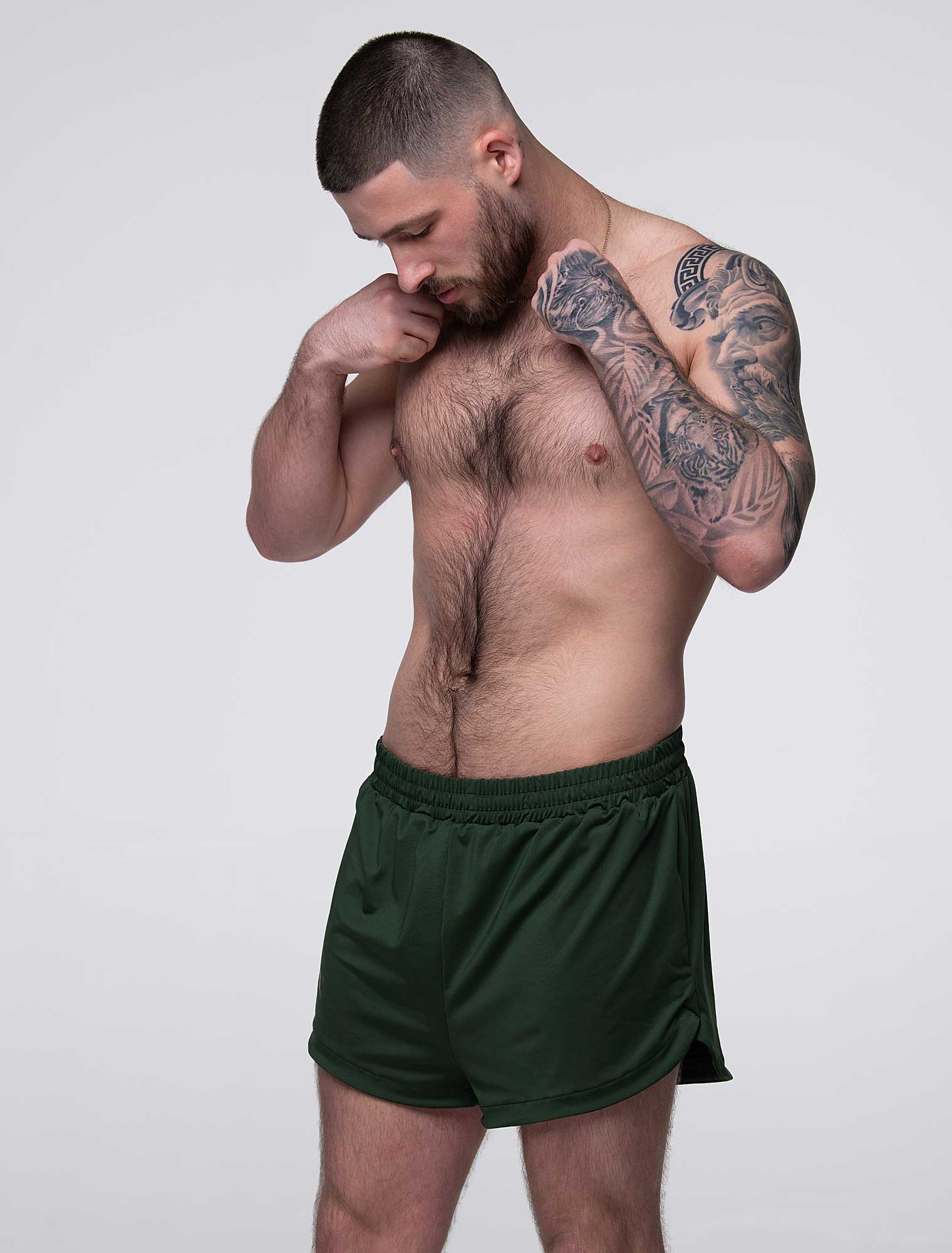 Compound Jock Shorts - Military Green - Image 8