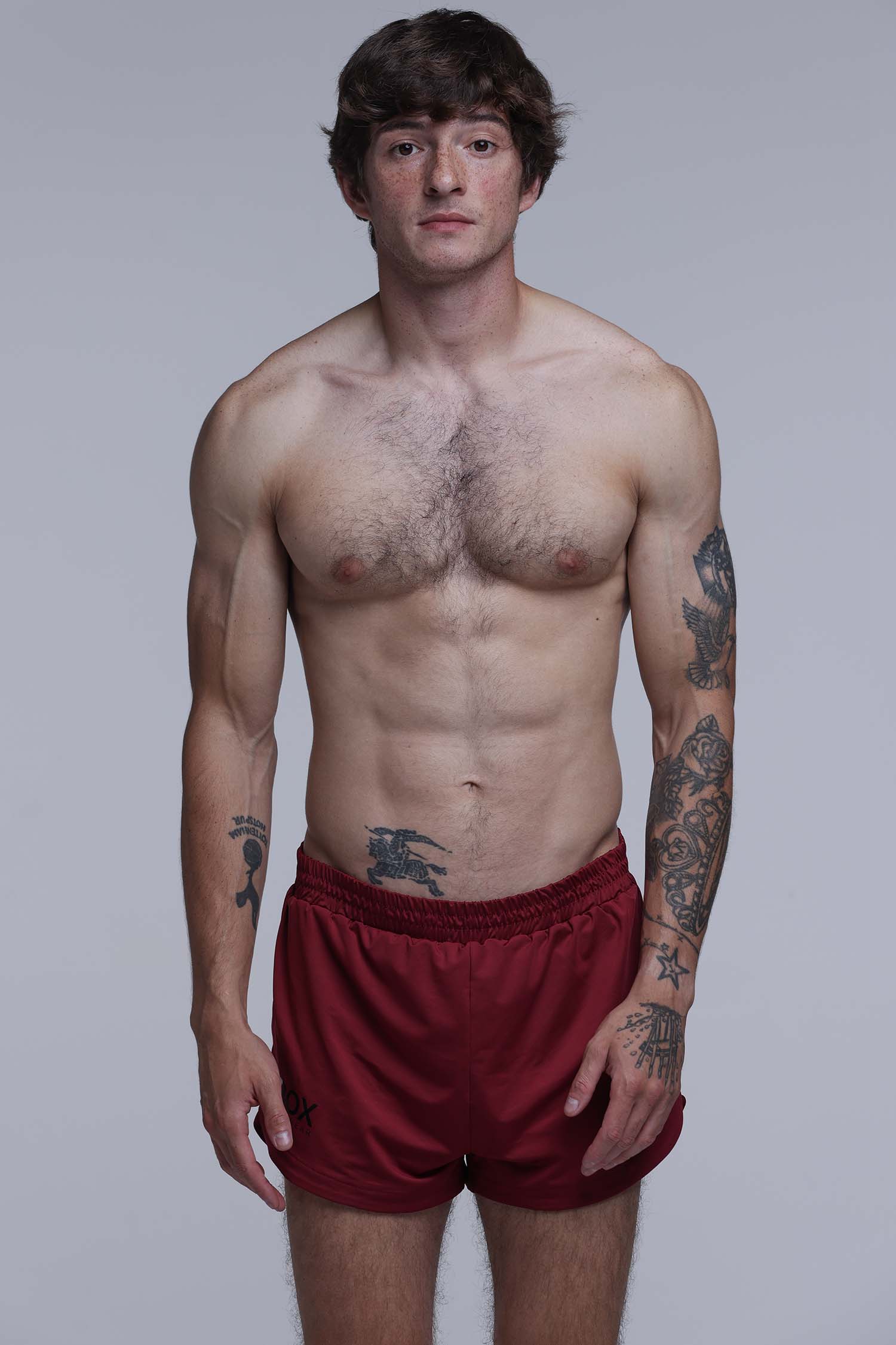 Compound Jock Shorts - Maroon - Image 4