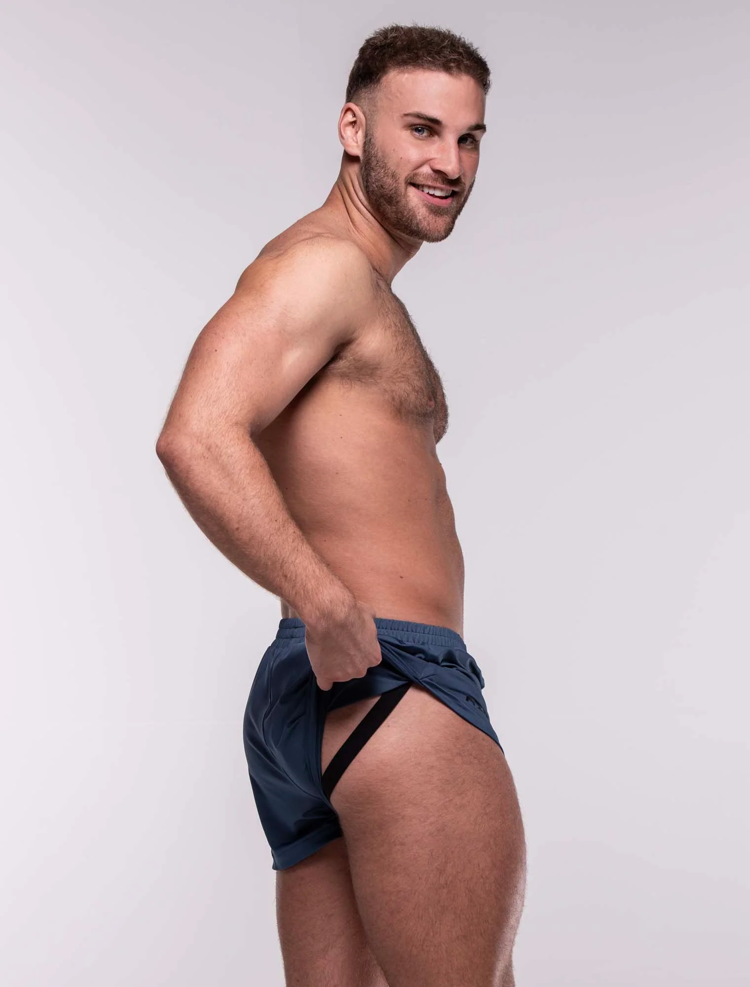 Compound Jock Shorts - Navy - Image 5