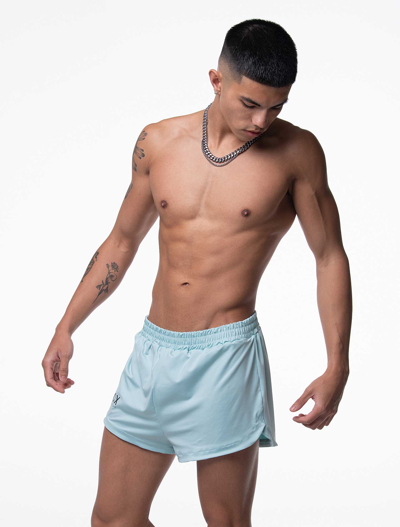 Compound Jock Shorts - Aqua - Image 10