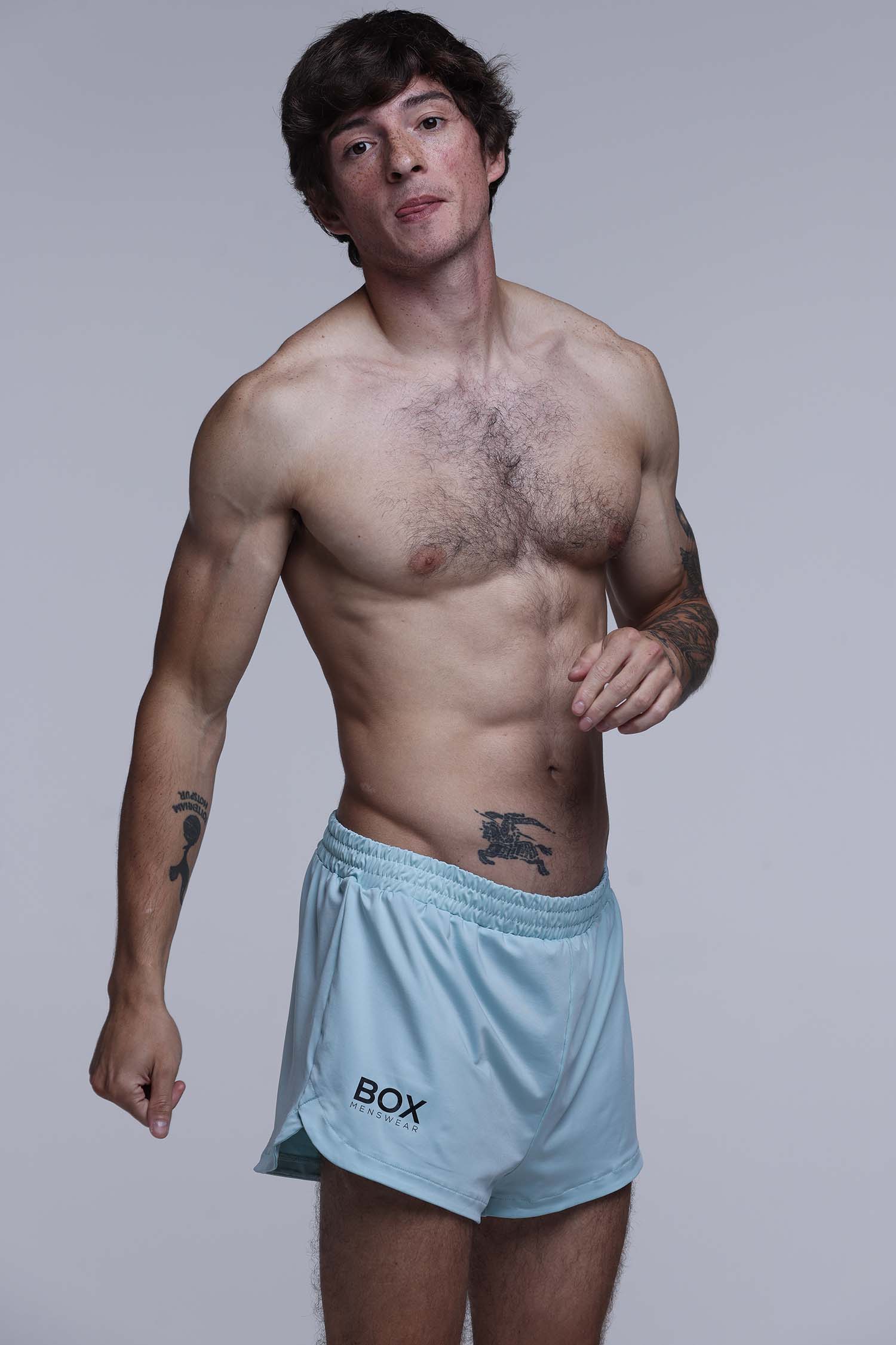 Compound Jock Shorts - Aqua - Image 11
