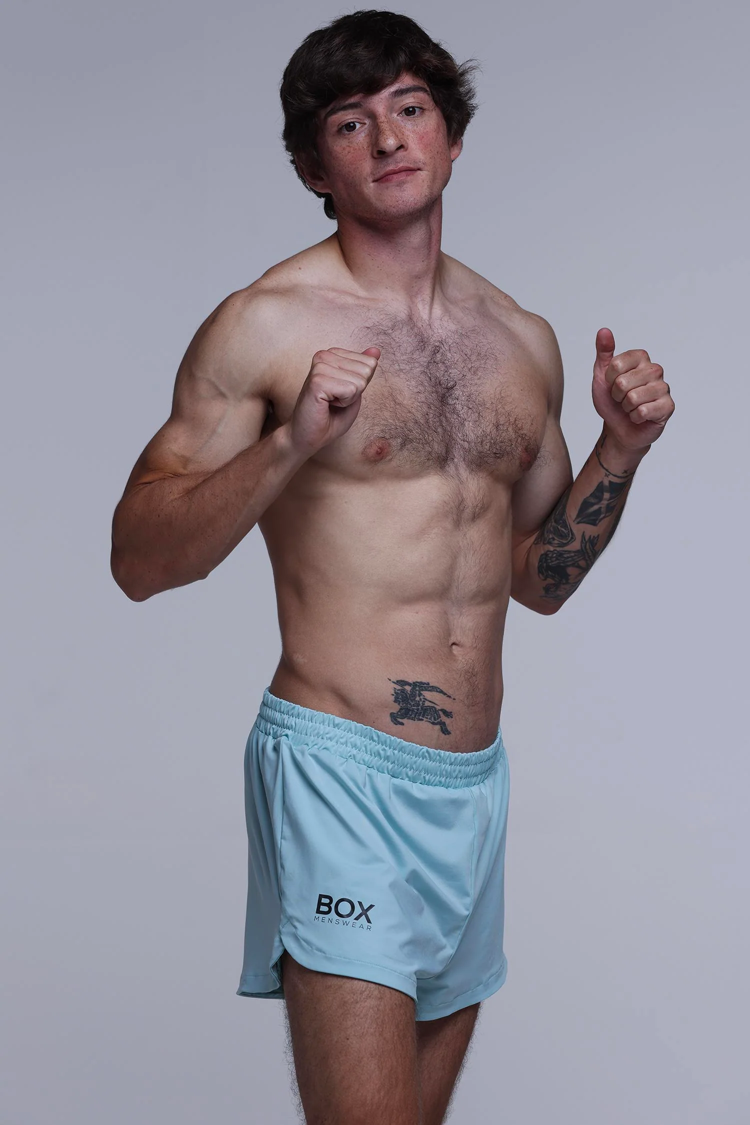 Compound Jock Shorts - Aqua - Image 12