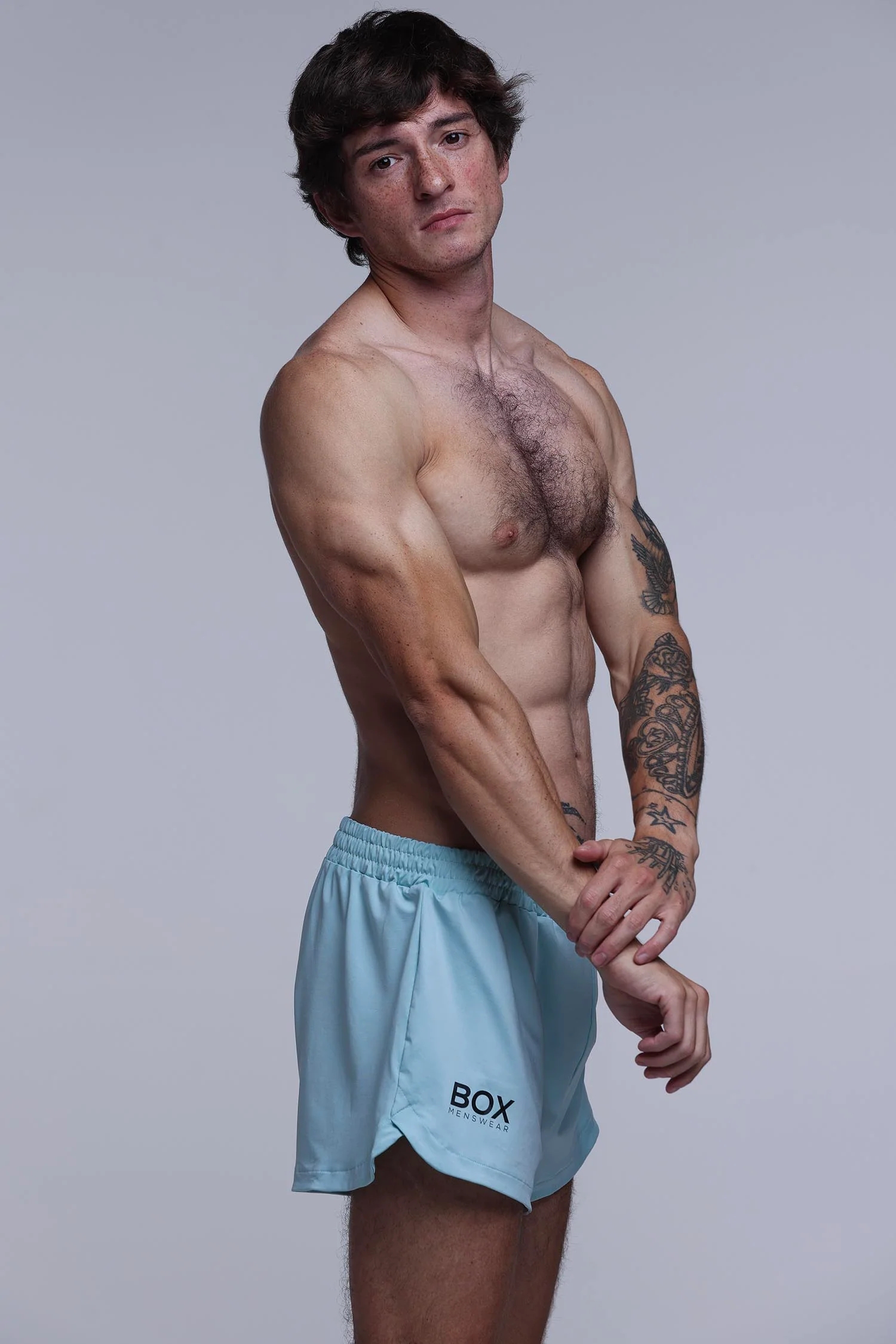Compound Jock Shorts - Aqua - Image 13