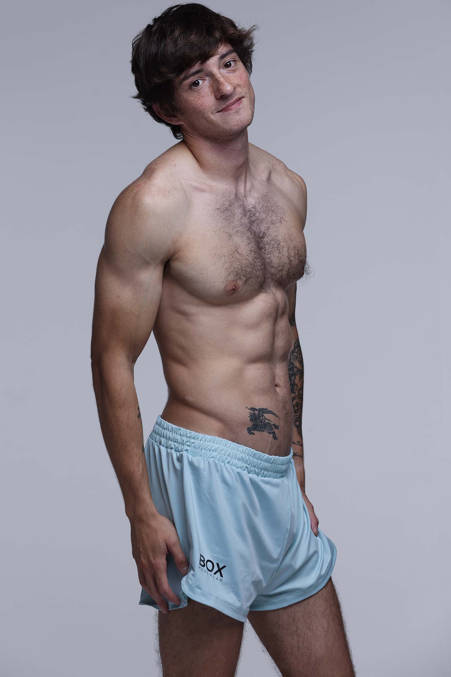 Compound Jock Shorts - Aqua - Image 15