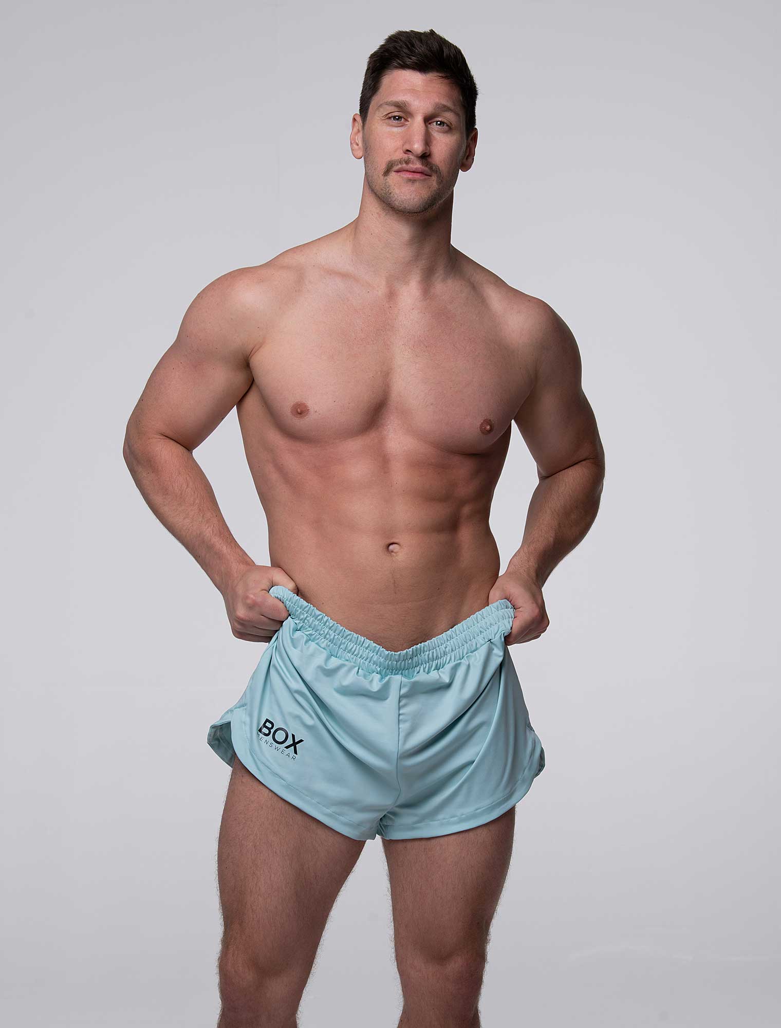 Compound Jock Shorts - Aqua - Image 5