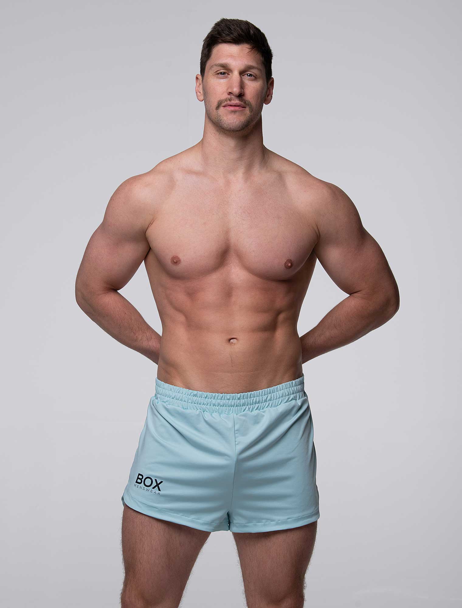 Compound Jock Shorts - Aqua - Image 8